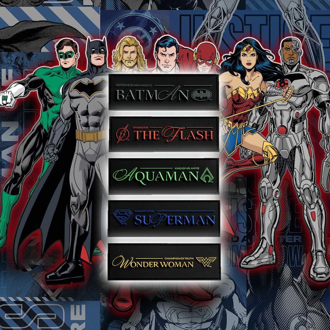 DC's Justice League Patch Bundle #1