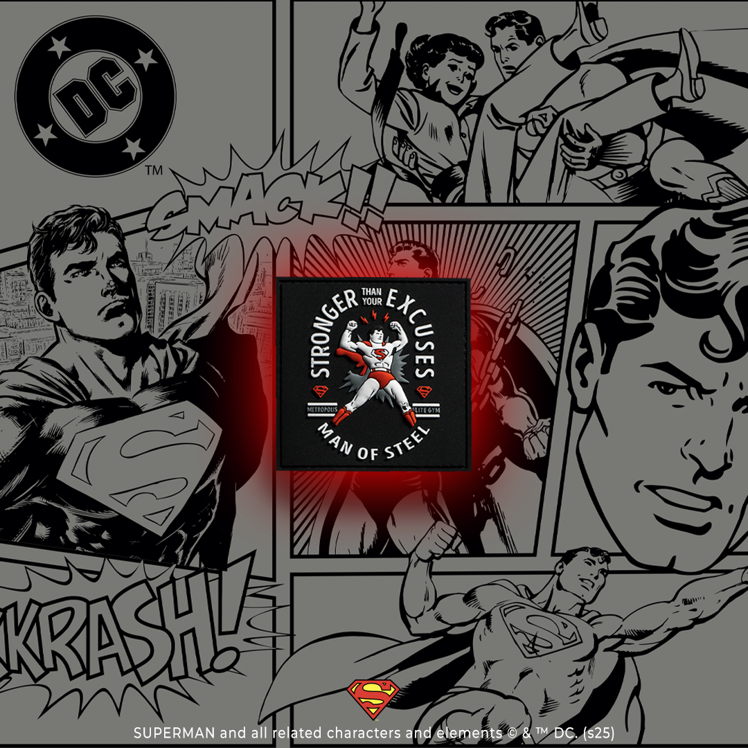 Superman Stronger Than Your Excuses Patch