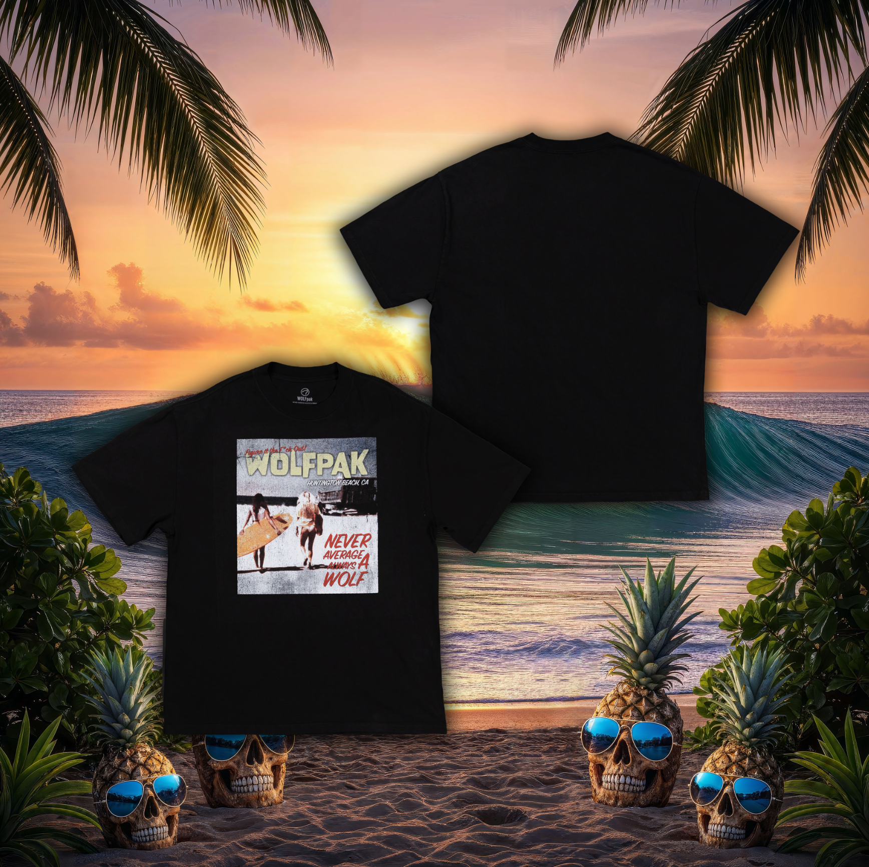 Large Tropical Rebellion T-Shirt Bundle
