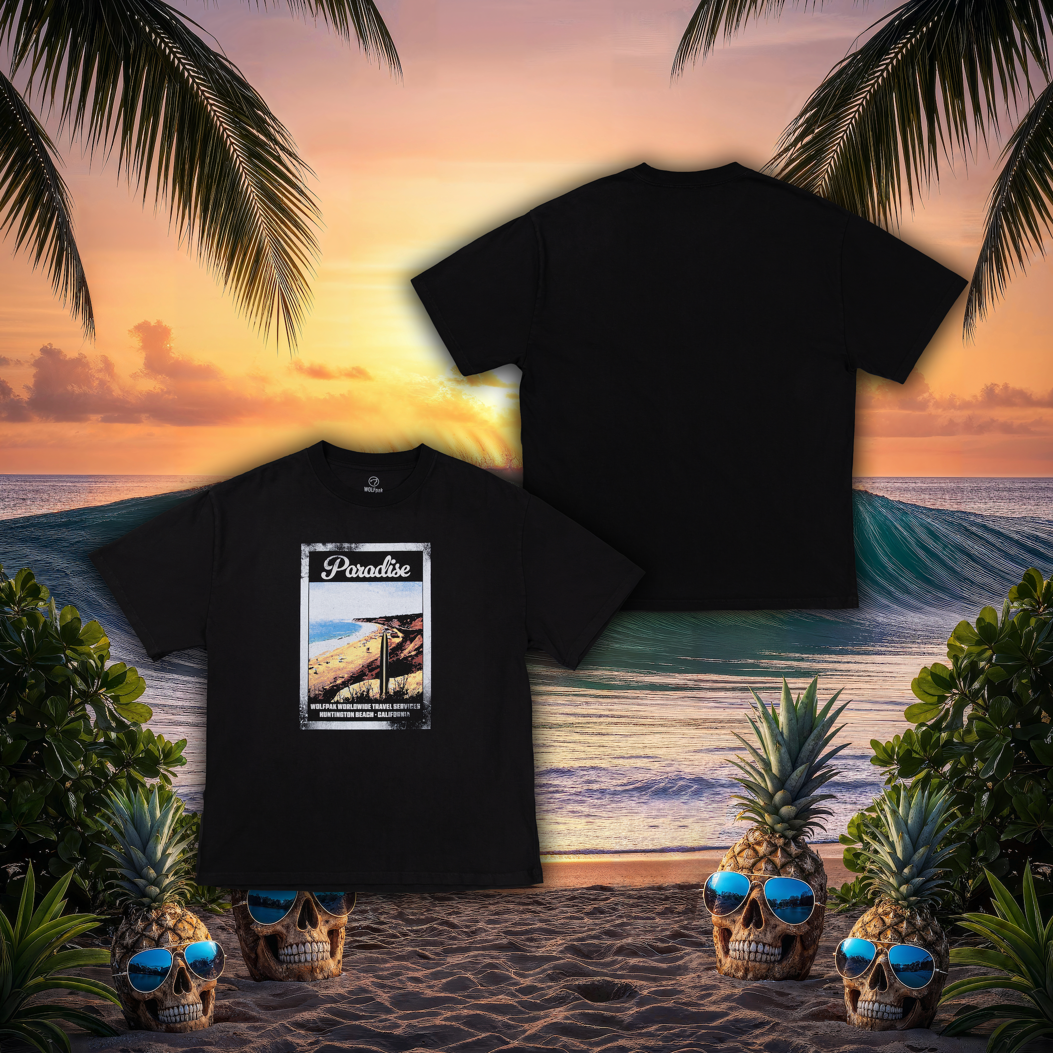 Paradise Graphic T-Shirt Tropical Rebellion