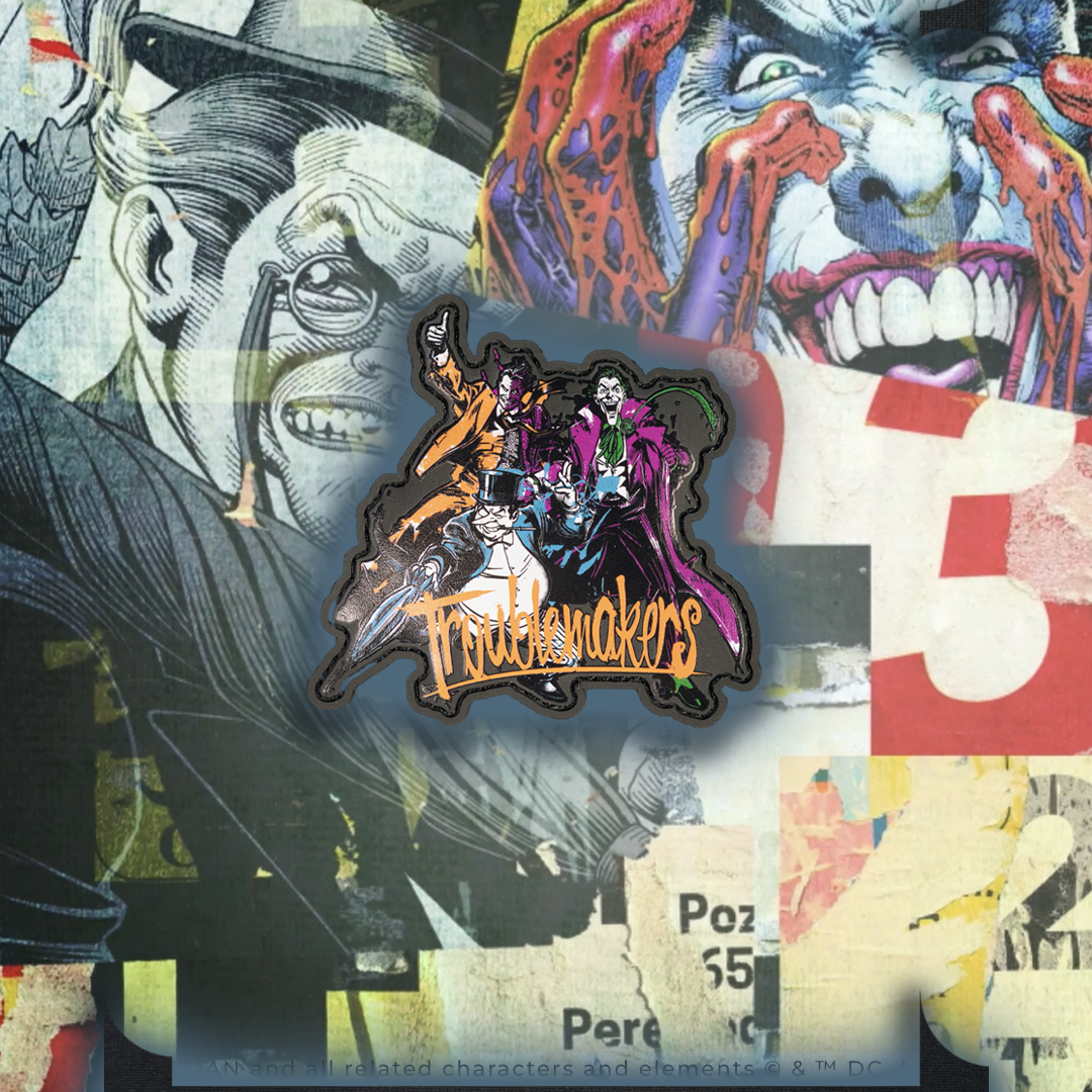 DC Villains Troublemakers Patch