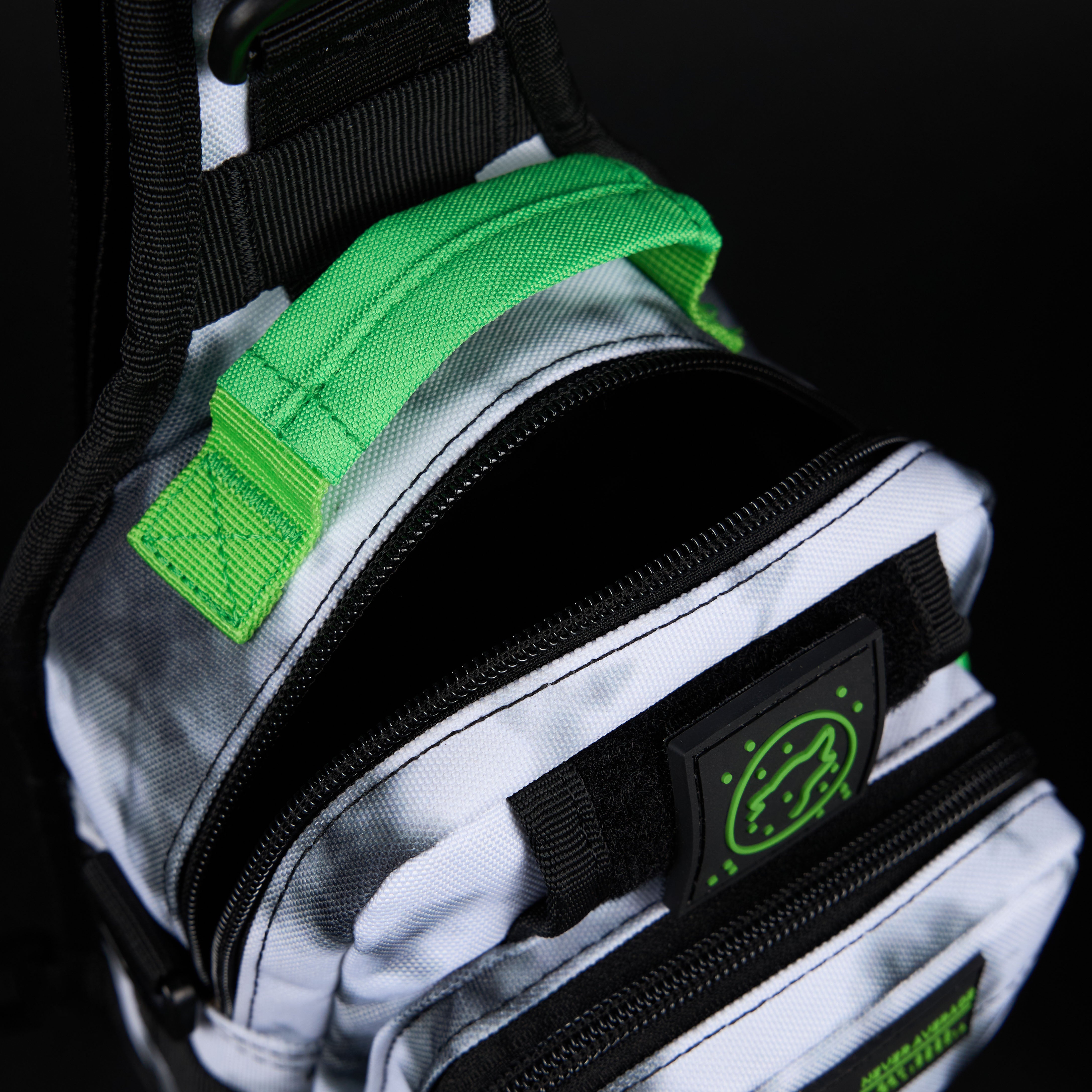 4L Mini Tactical Sling Bag Graffiti Green