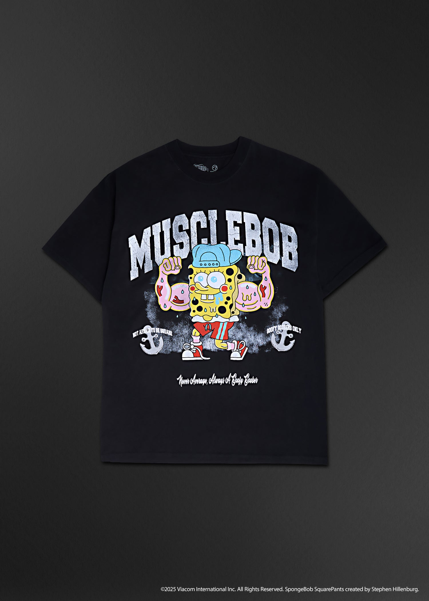 SpongeBob MuscleBob Graphic T-Shirt
