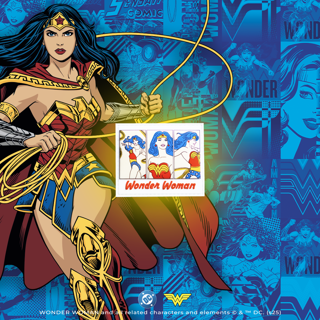 Wonder Woman WolfPak Velcro Patches Multi-Color Collection Dc Comics Wonder Woman Logo Iron on Patch – Patch Collection main image 3