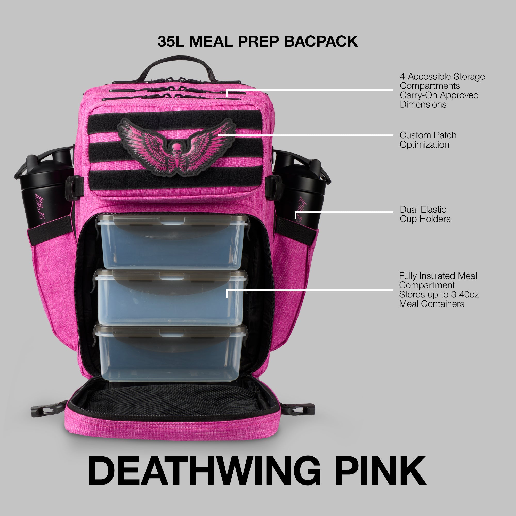 35L Deathwing Pink Meal Prep Management