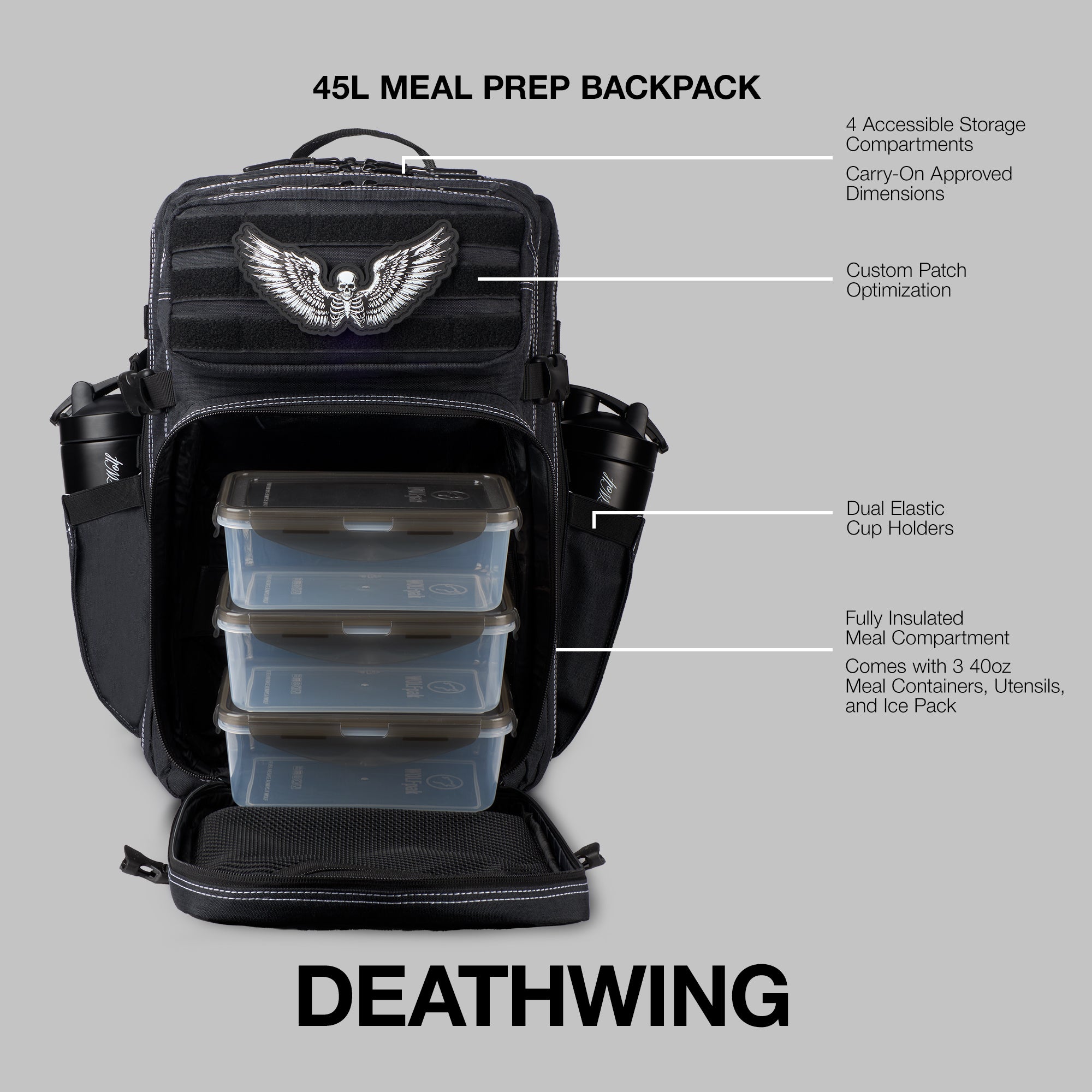 45L Deathwing Meal Prep Management
