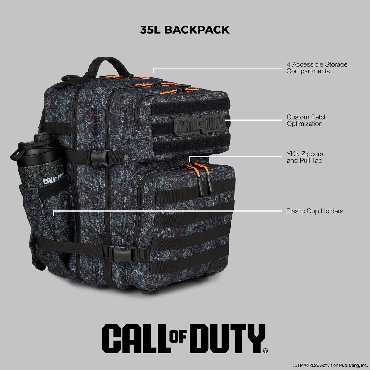35L Backpack Call Of Duty Jupiter
