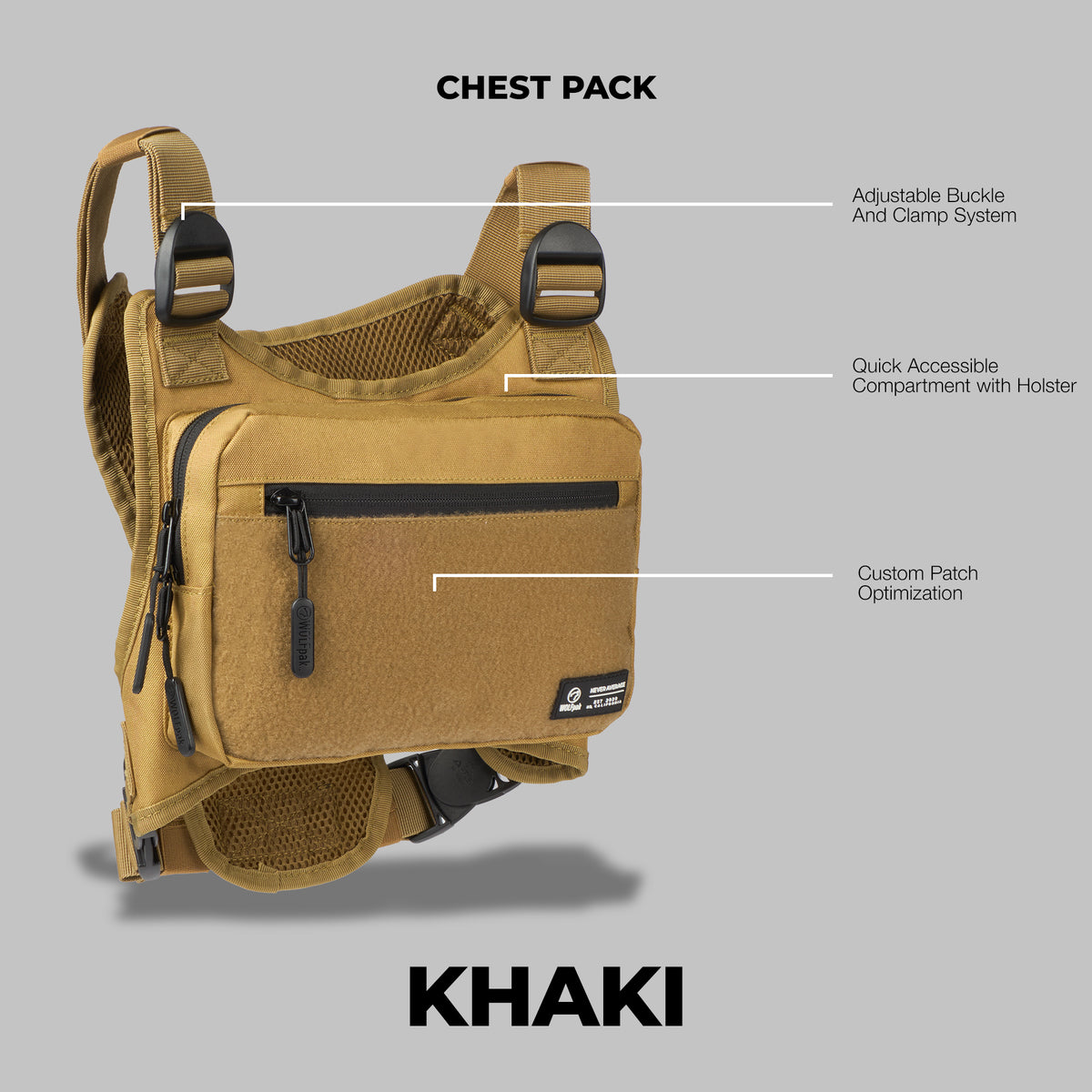 Utility Chest Pack Khaki