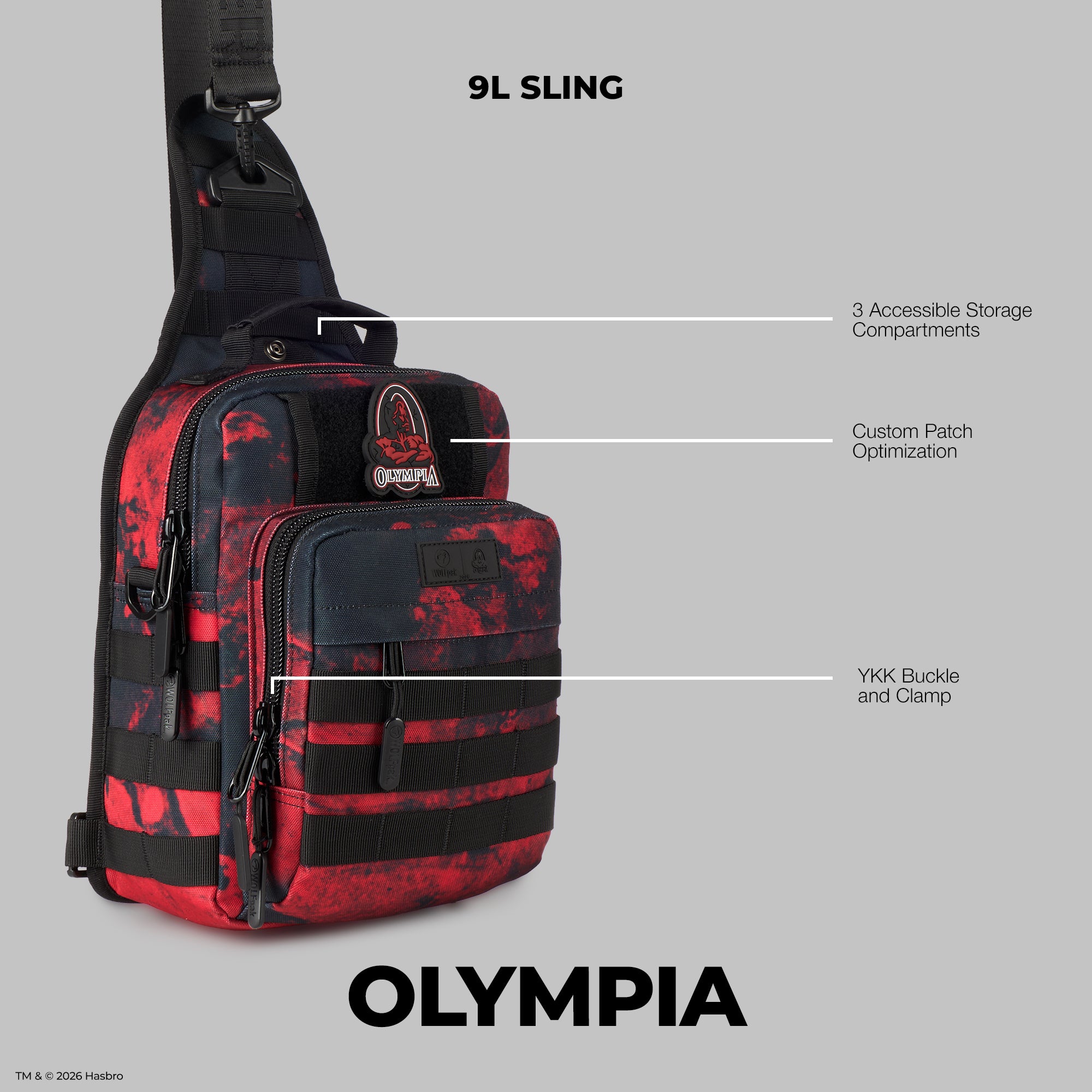 9L Tactical Sling Bag 2026 Olympia