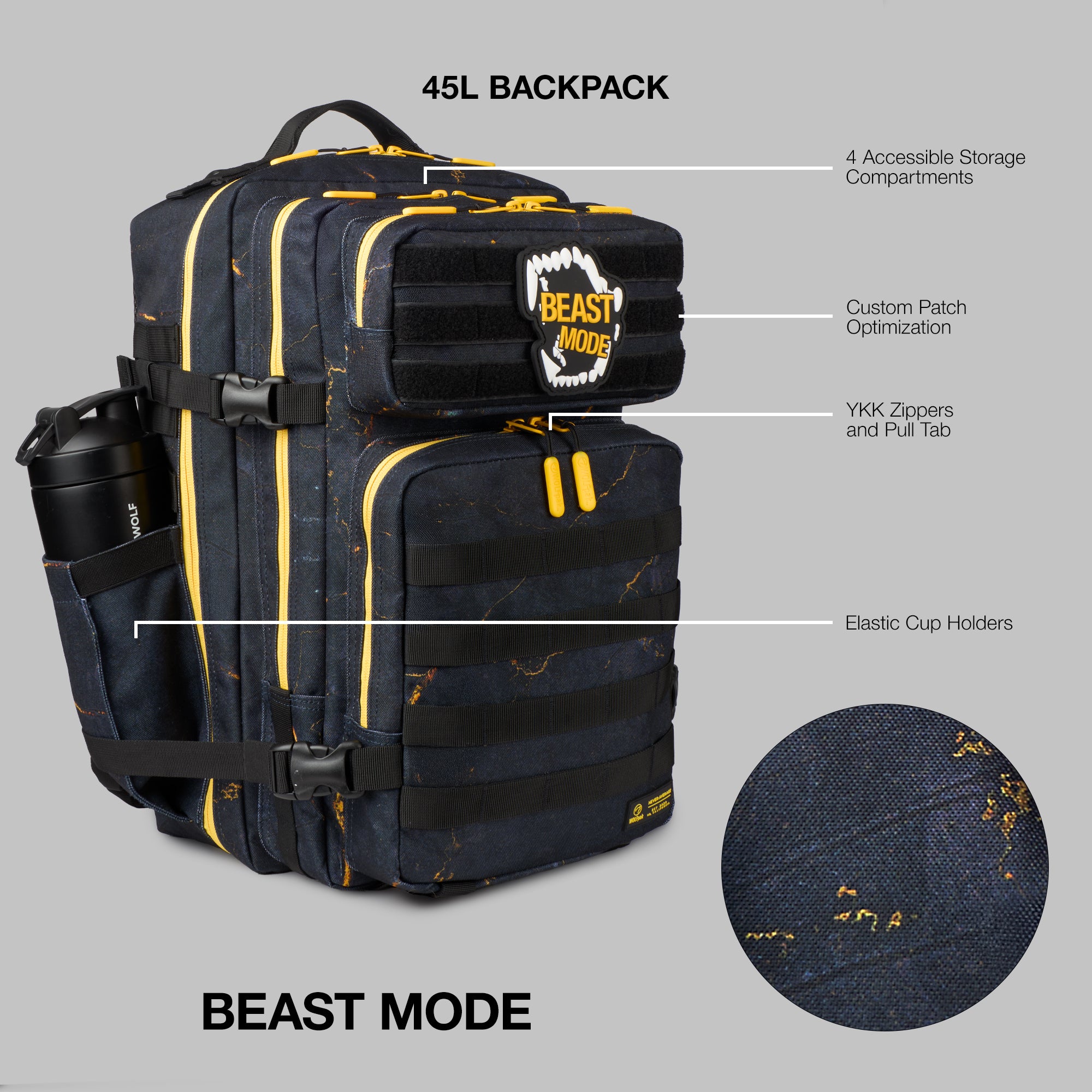 45L Backpack Beast Mode