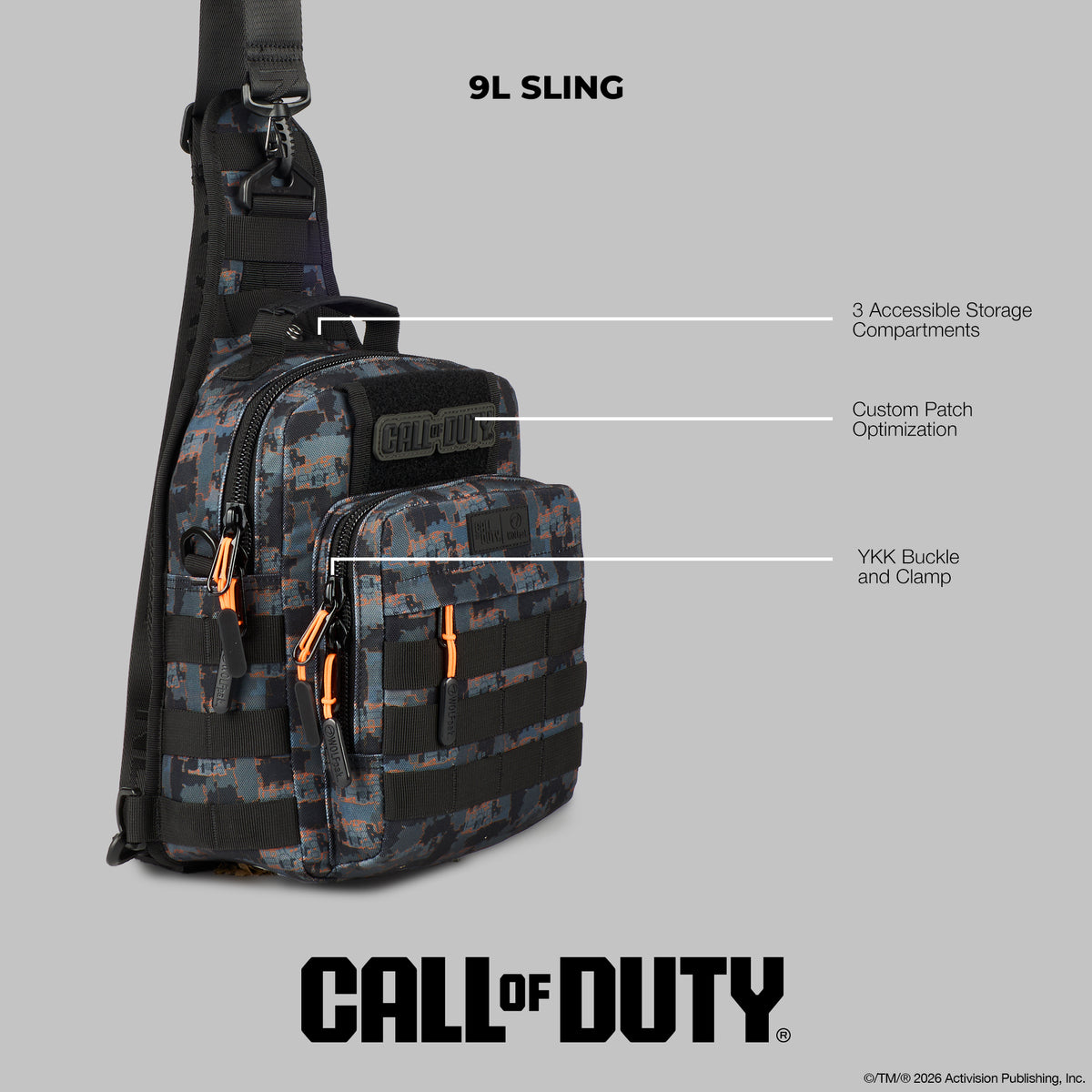 9L Tactical Sling Bag Call Of Duty Slums