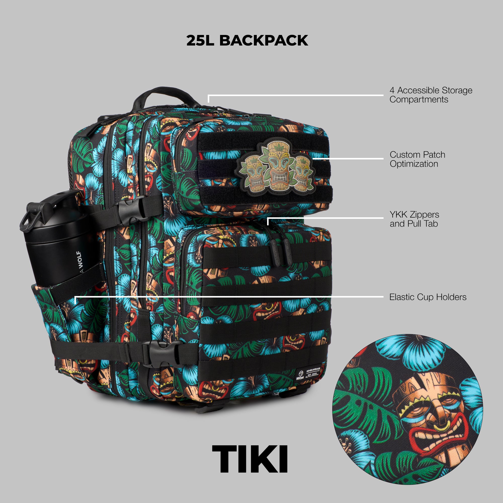 25L Backpack Tiki (Preview)