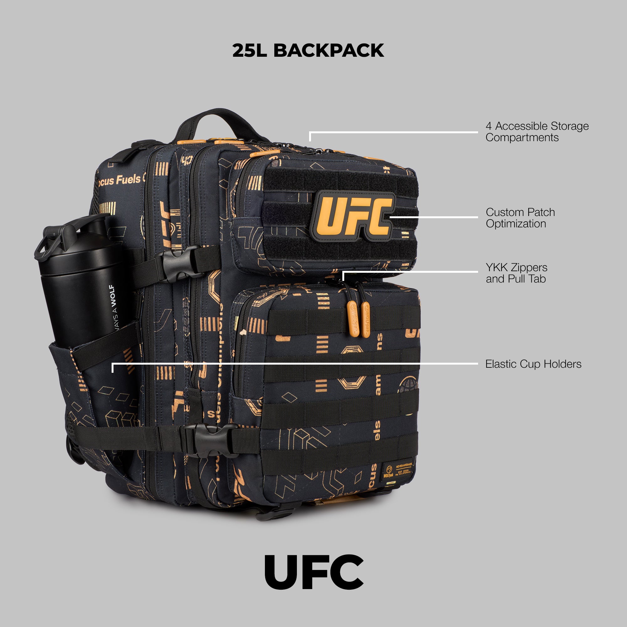 25L Backpack UFC Champion