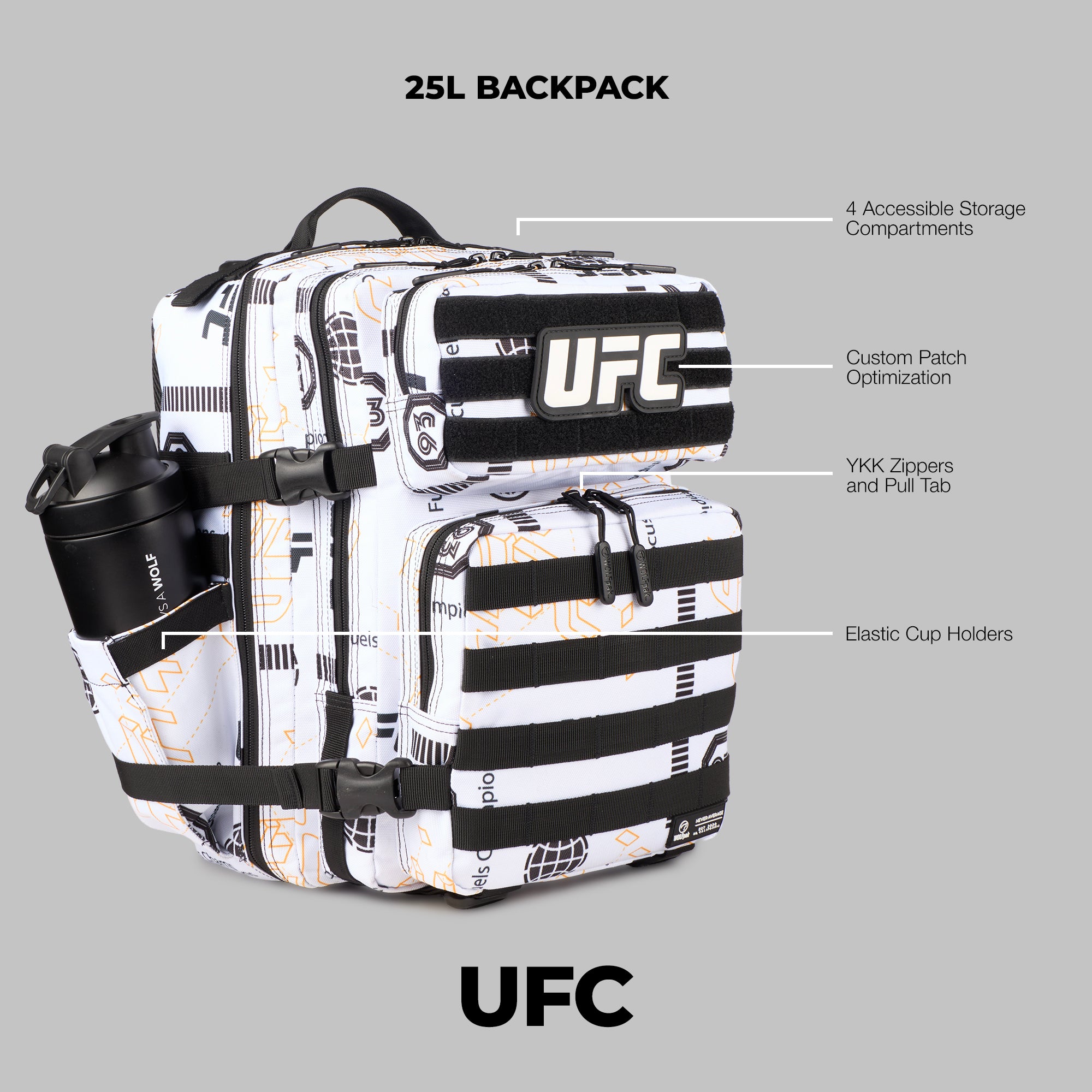 25L Backpack UFC Fighter