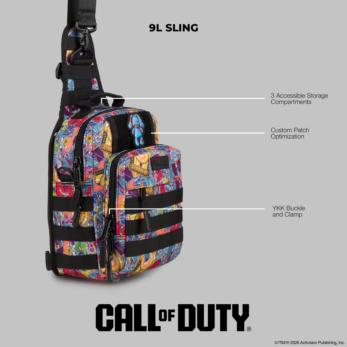 9L Tactical Sling Bag Call Of Duty Zombies