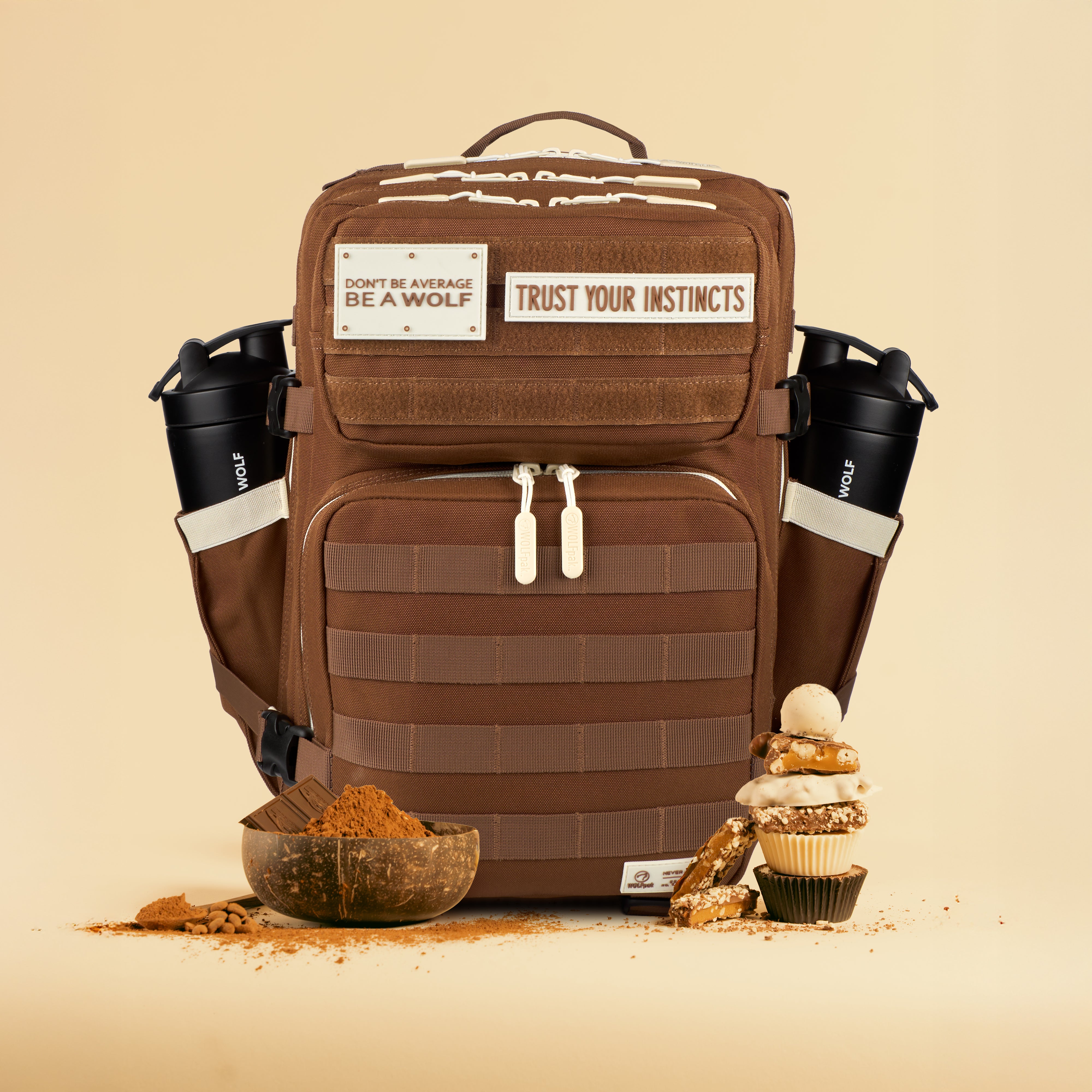 Gestion de la préparation des repas brun moka 35L