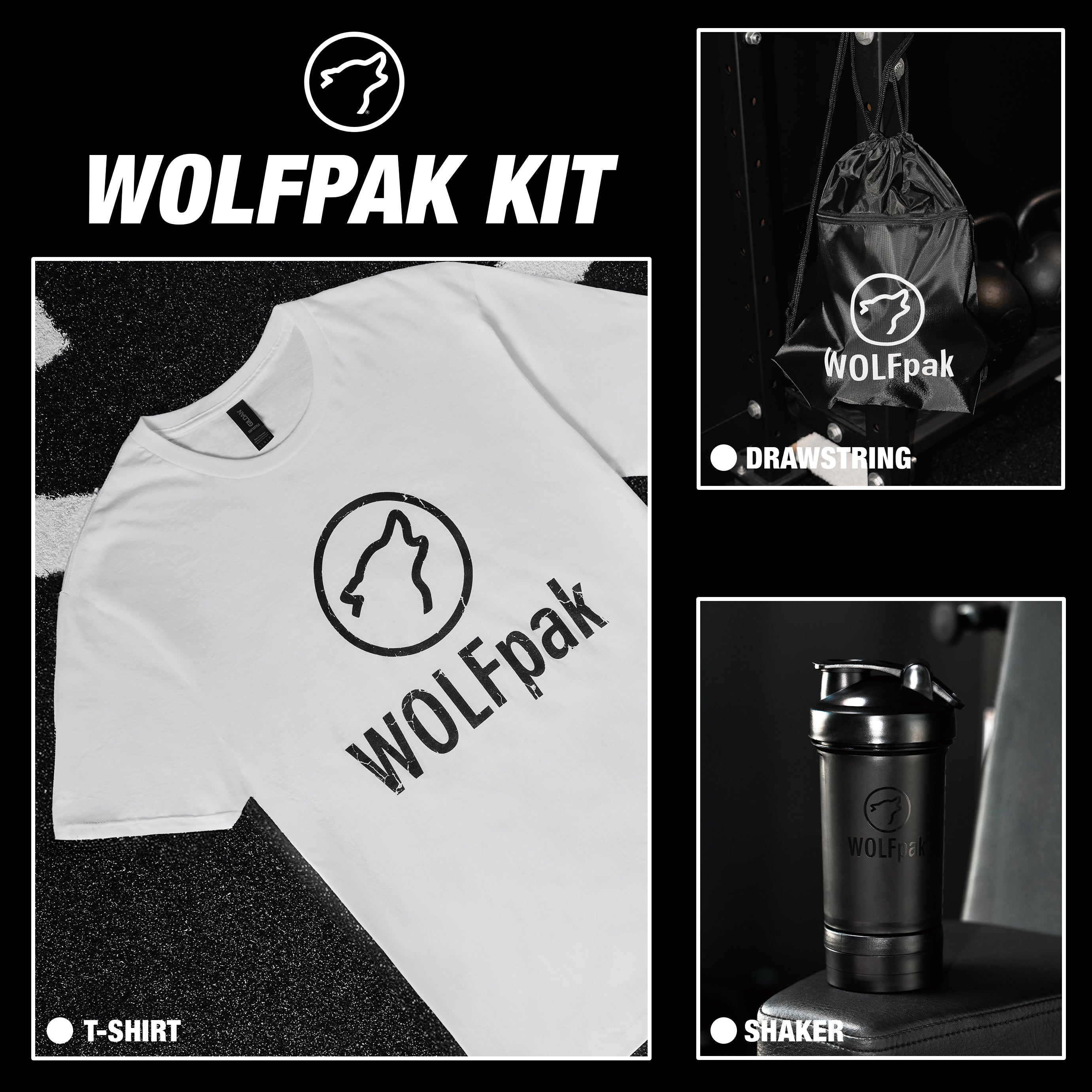 WOLFPAK 長袖シャツ サイズS kkkkk The WOLFpak Kit