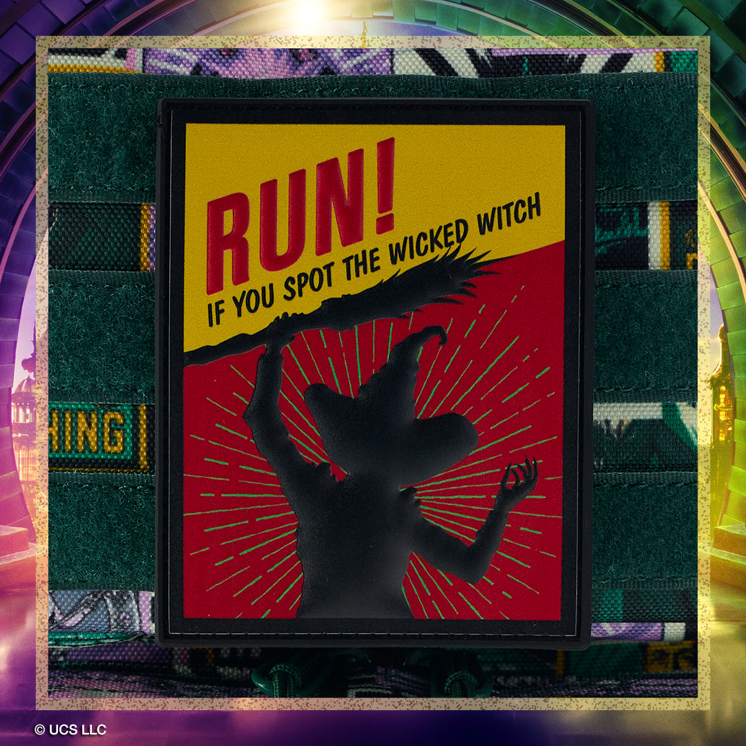 WICKED RUN Poster Patch
