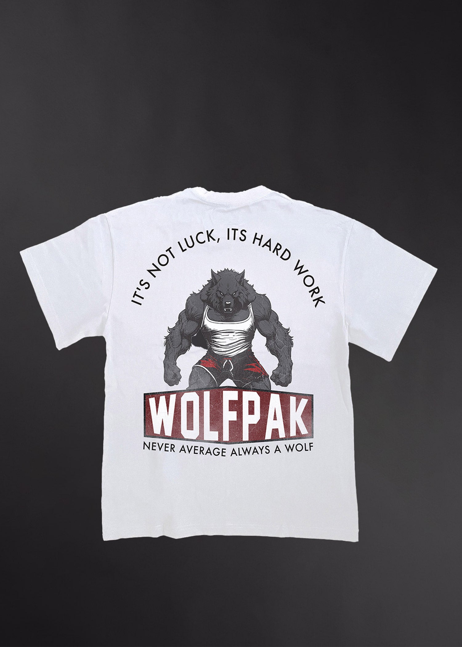 Strength Club Never Luck Graphic T-Shirt