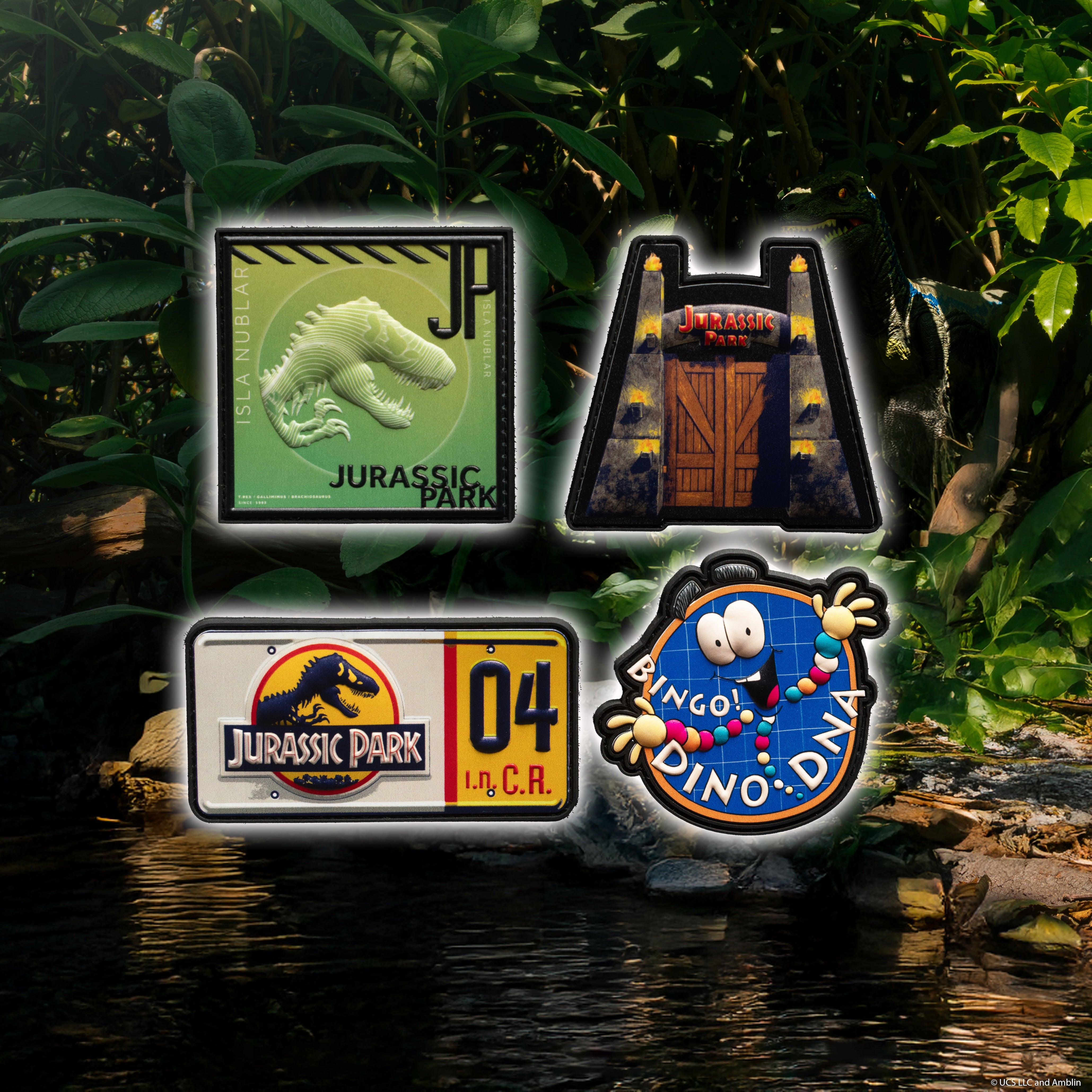 Jurassic Park Patch Bundle #1