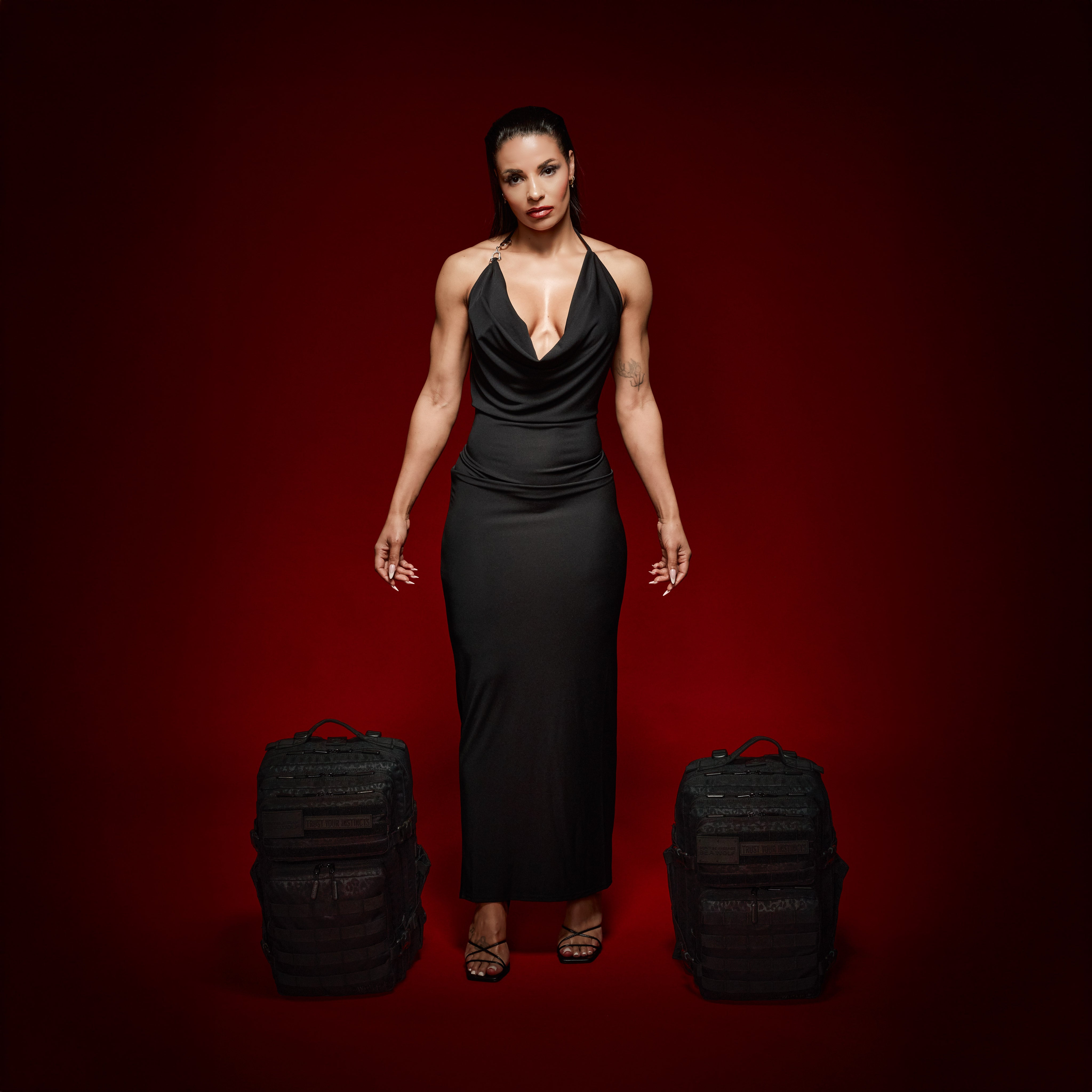 Sac à dos 35L Noir Léopard