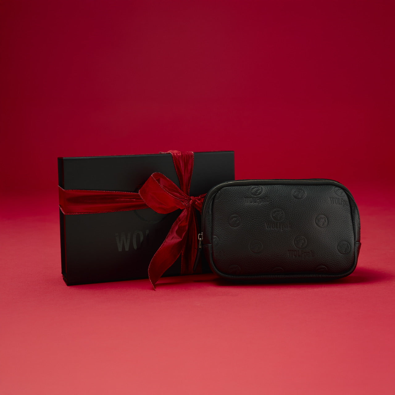 Crossbody Pack Black Luxury Leather