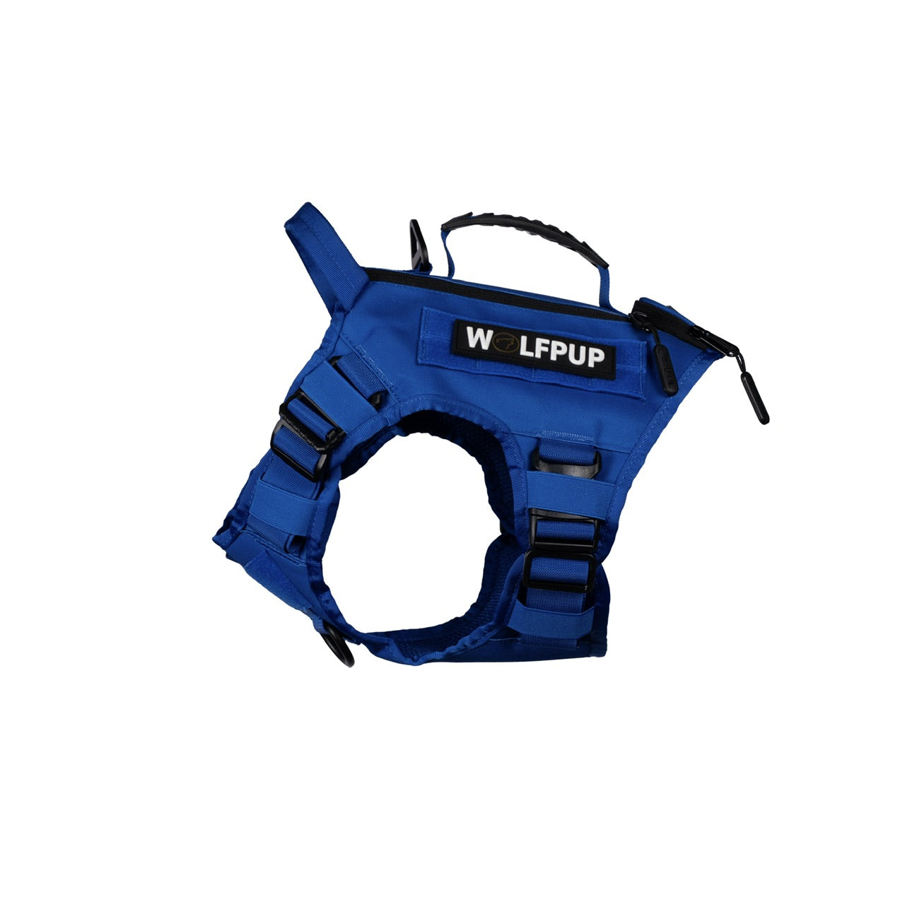 Blue Tactical Dog Vest Harness