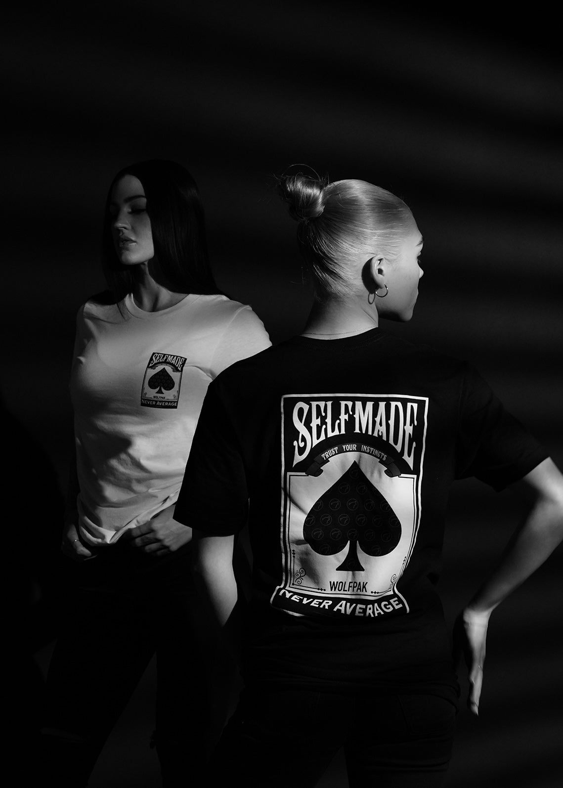 T-shirt auto-fabriqué jamais moyen