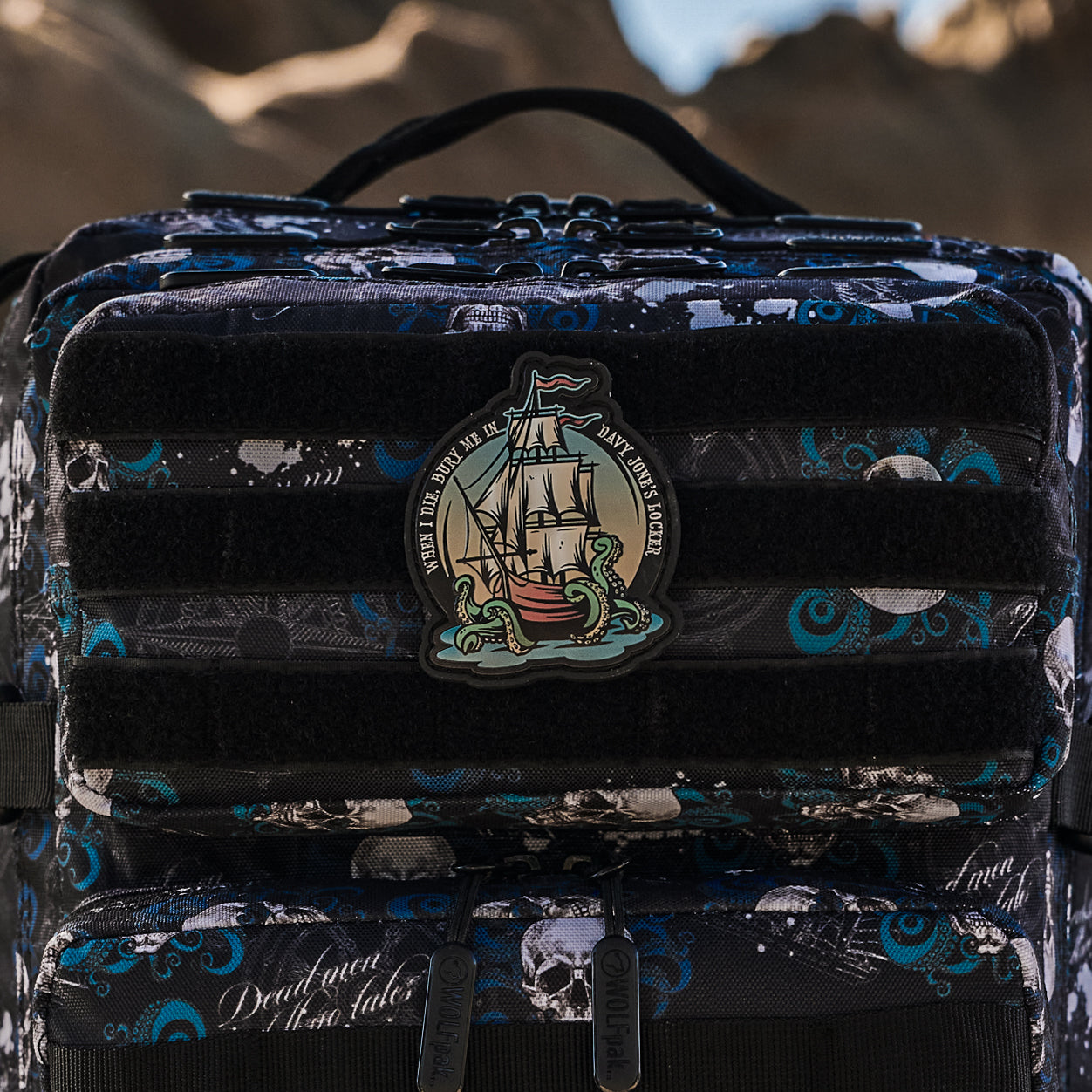 Dead Men Davy Jone's Locker Patch