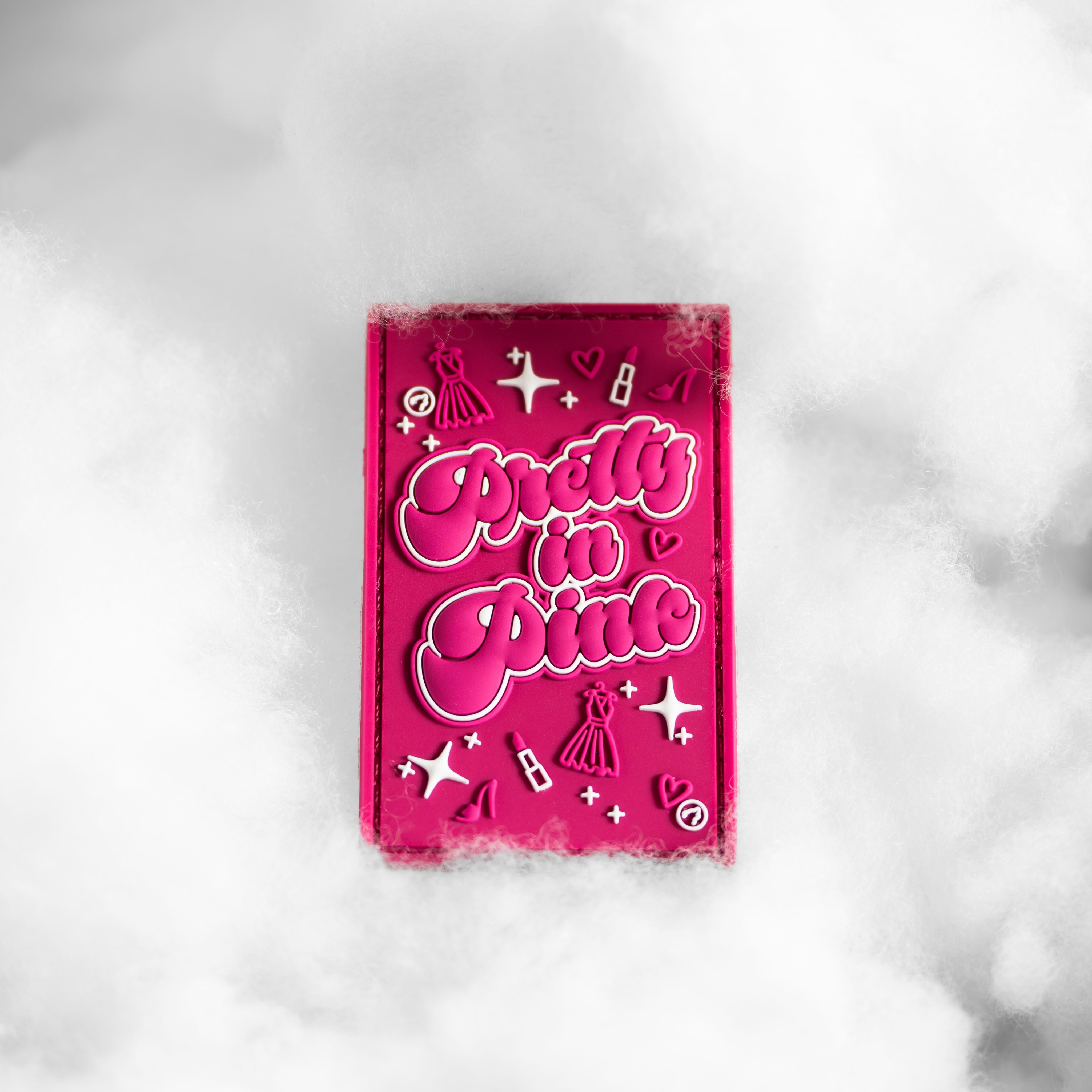 Hübscher in Pink Aufnäher