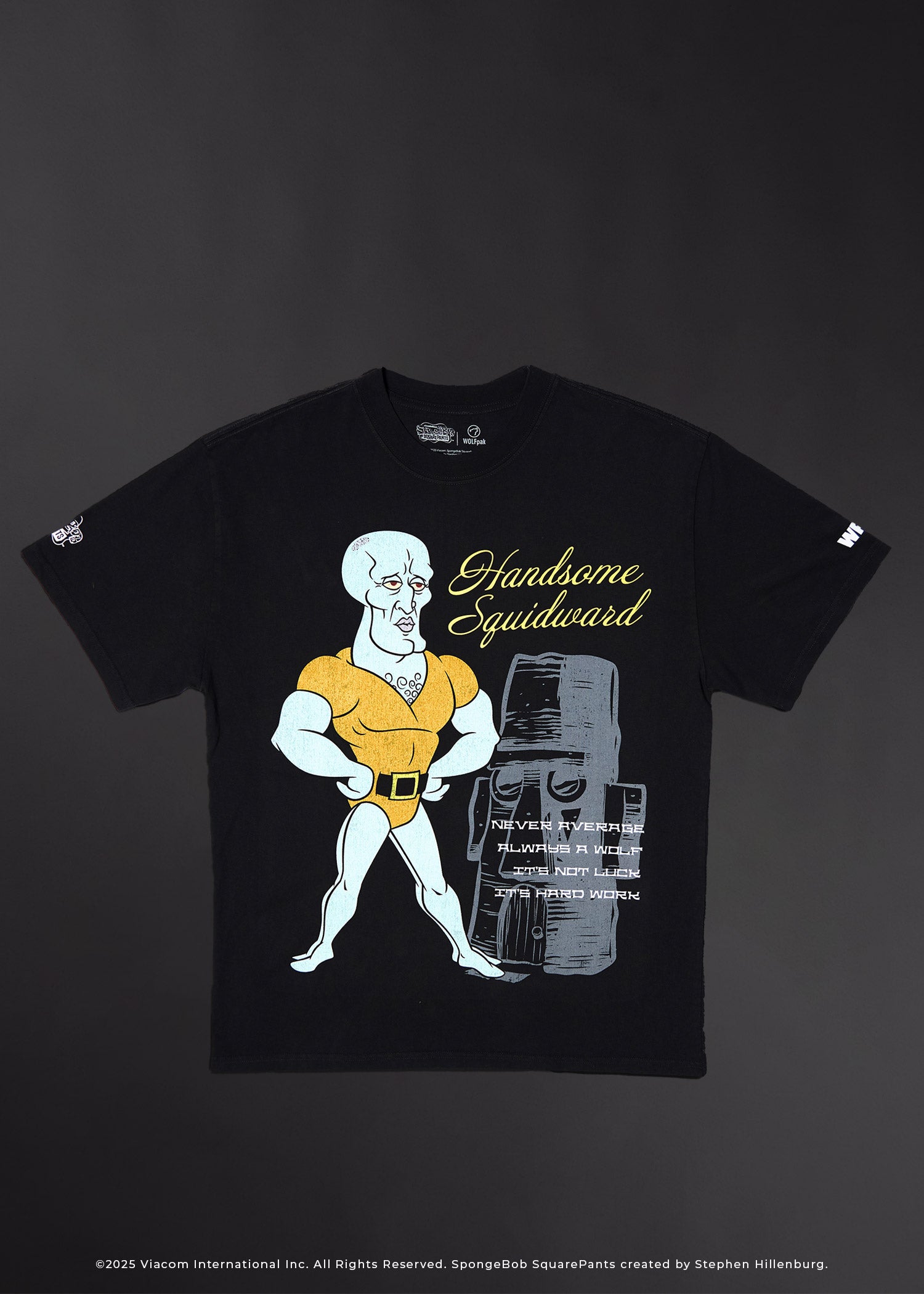 SpongeBob Handsome Squidward Graphic T-Shirt