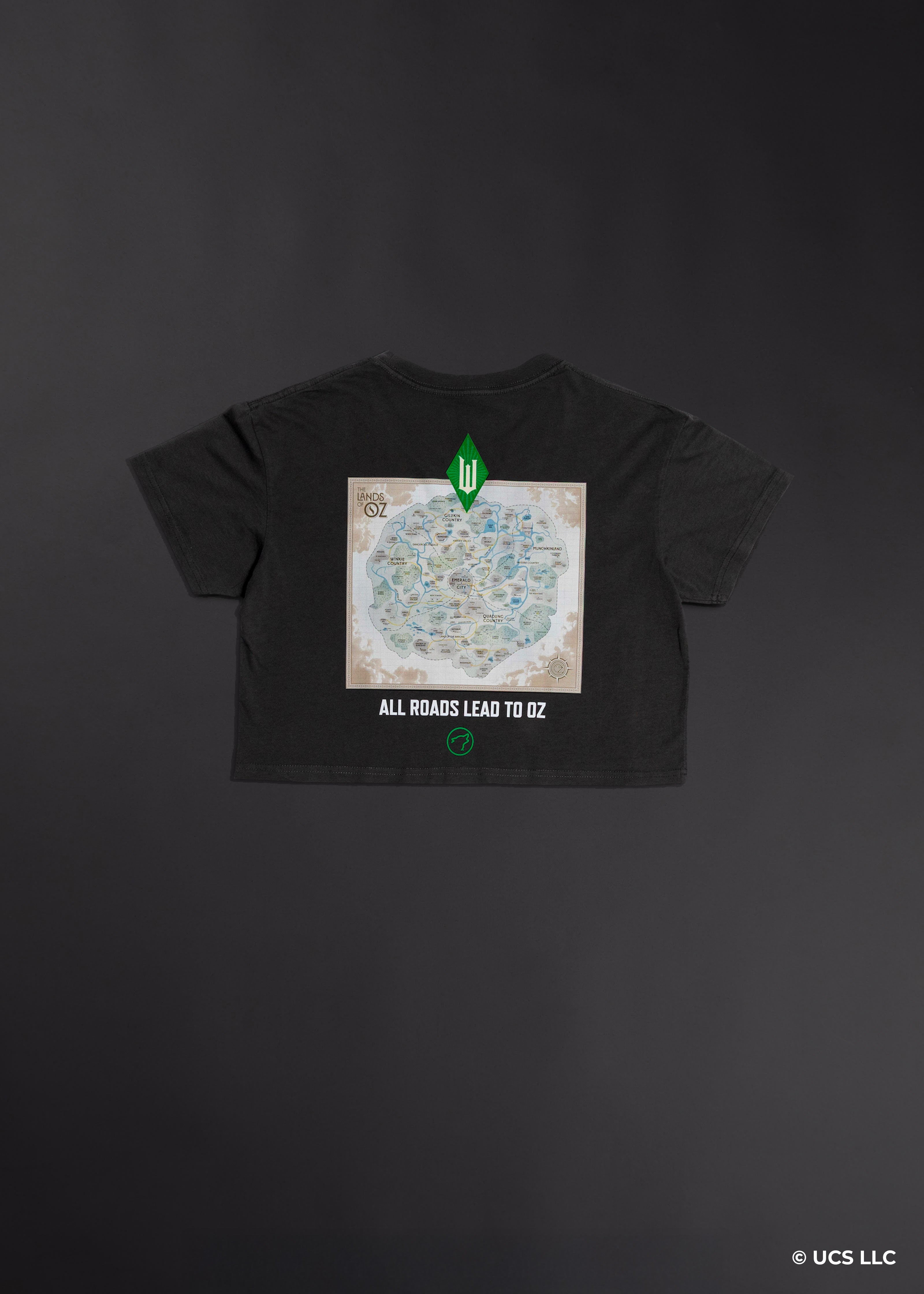WICKED All Roads Cropped Graphic T-Shirt (Pre Sale)