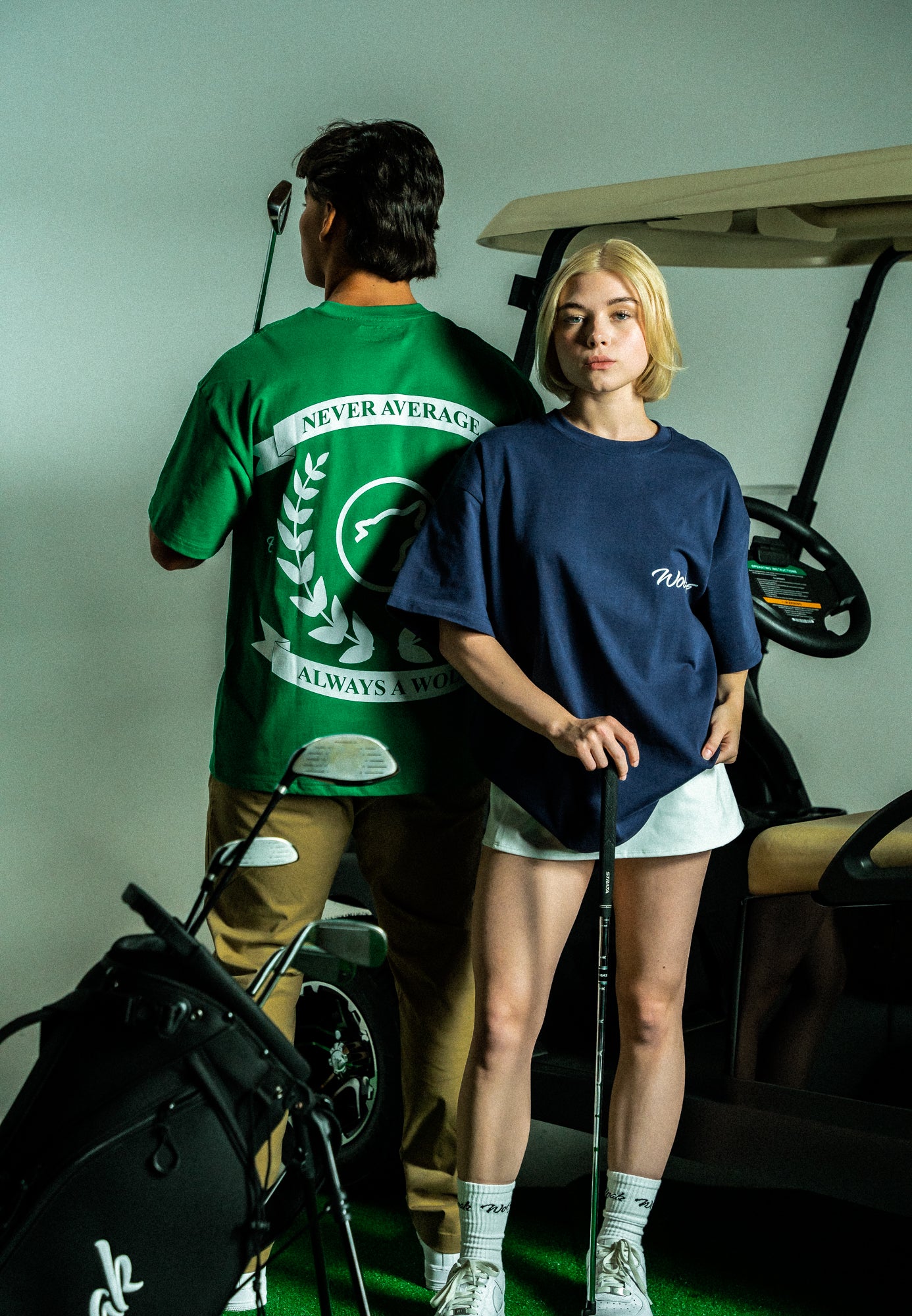 T-shirt graphique bleu marine Country Club