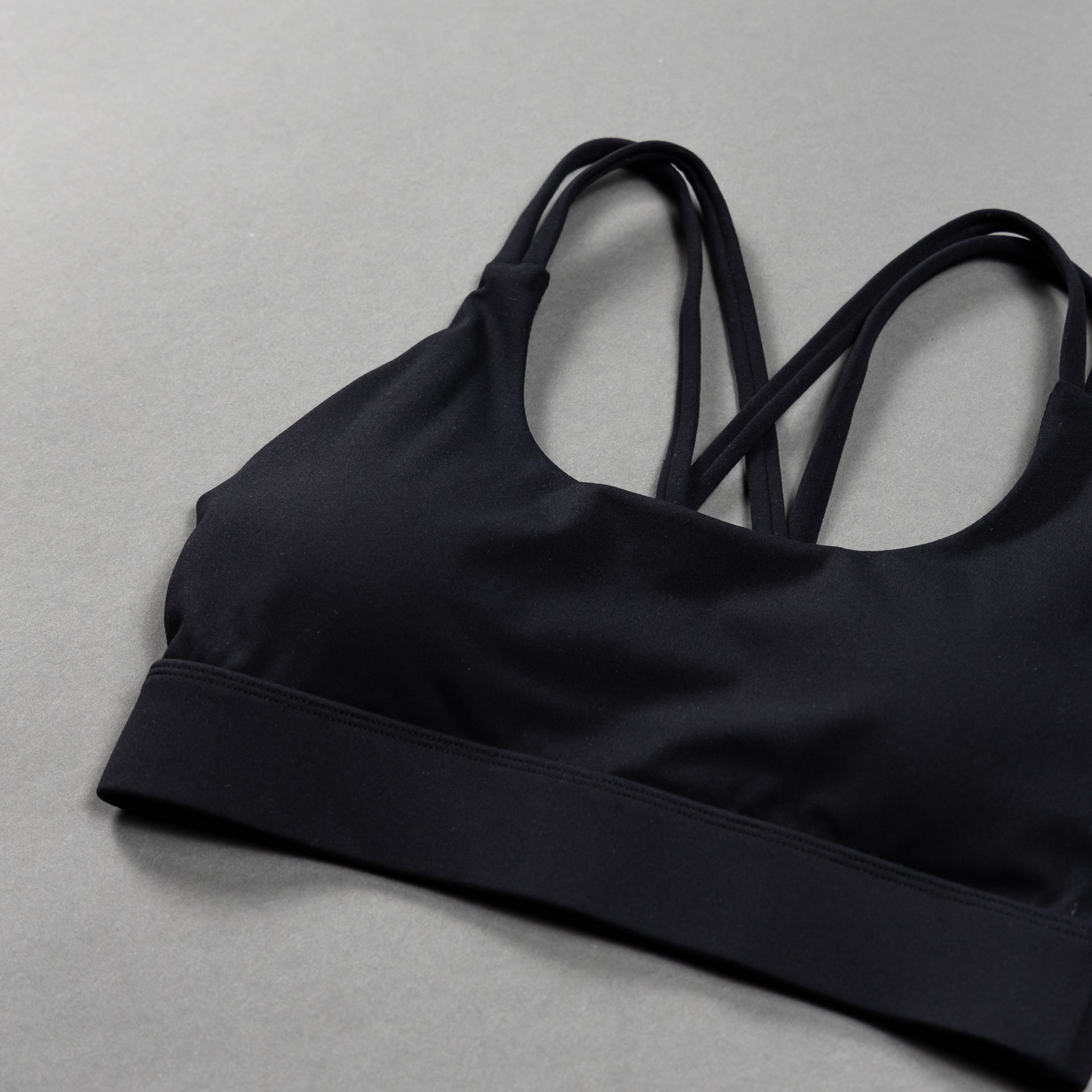 Alpha Black Classic Sports Bra (SALE)