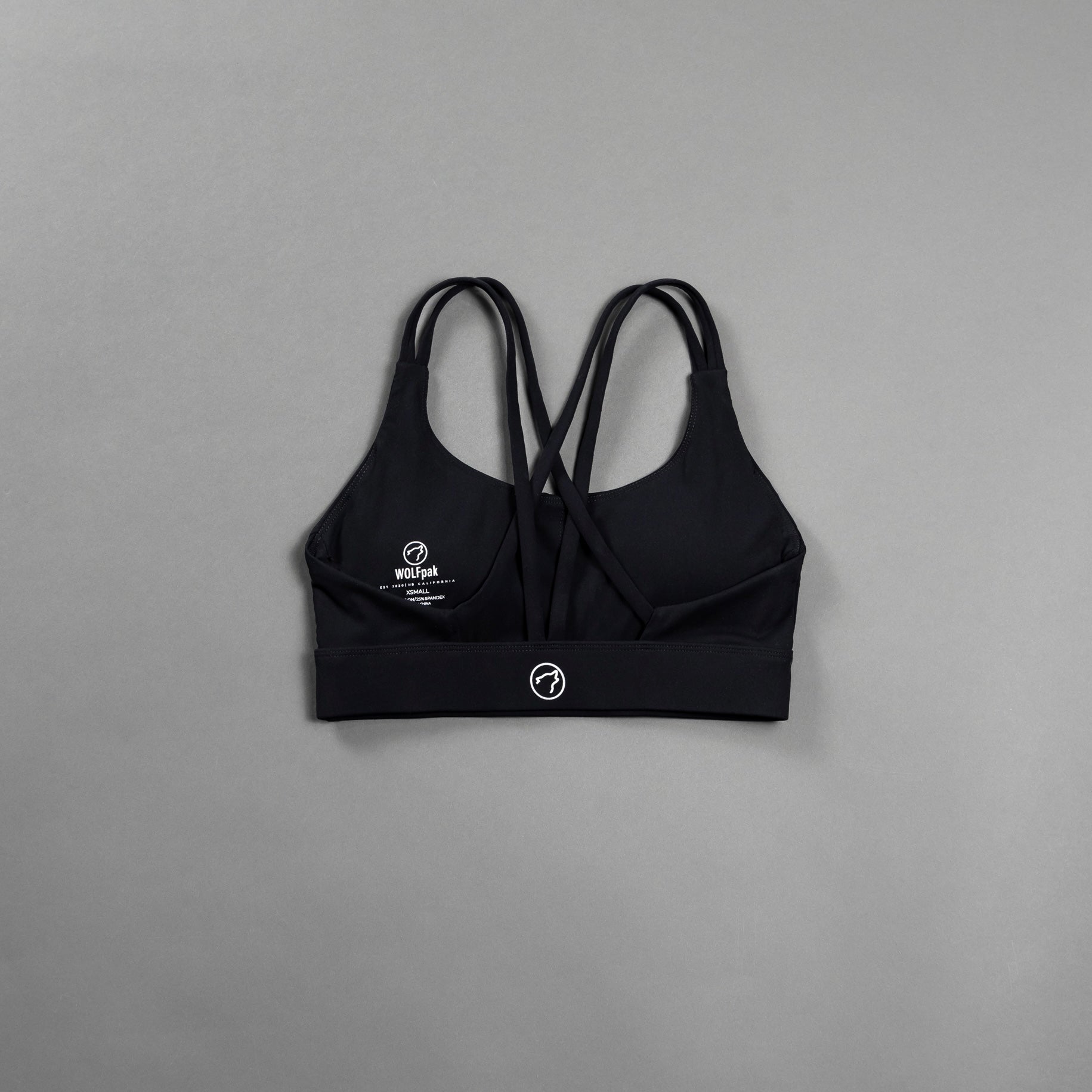 Alpha Black Classic Sports Bra (SALE)