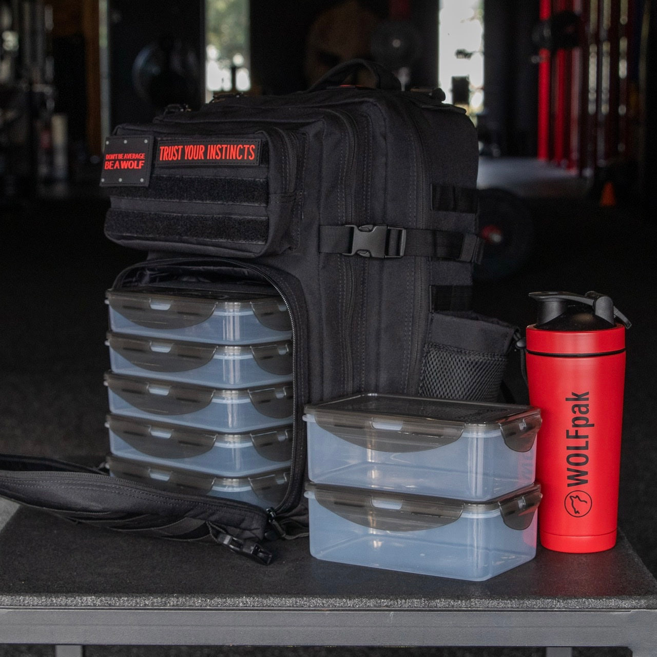 Recipientes Grandes para Comida Preparada 40oz (Nuevo Estilo Apilable)