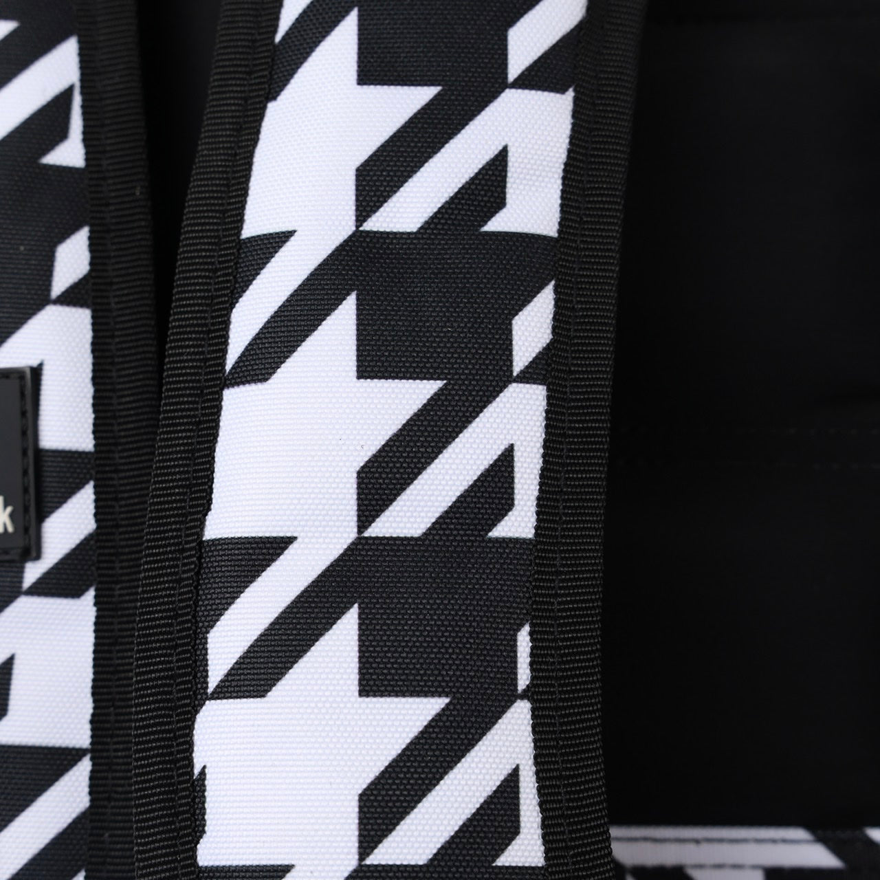 Sac à dos classique à motif pied-de-poule