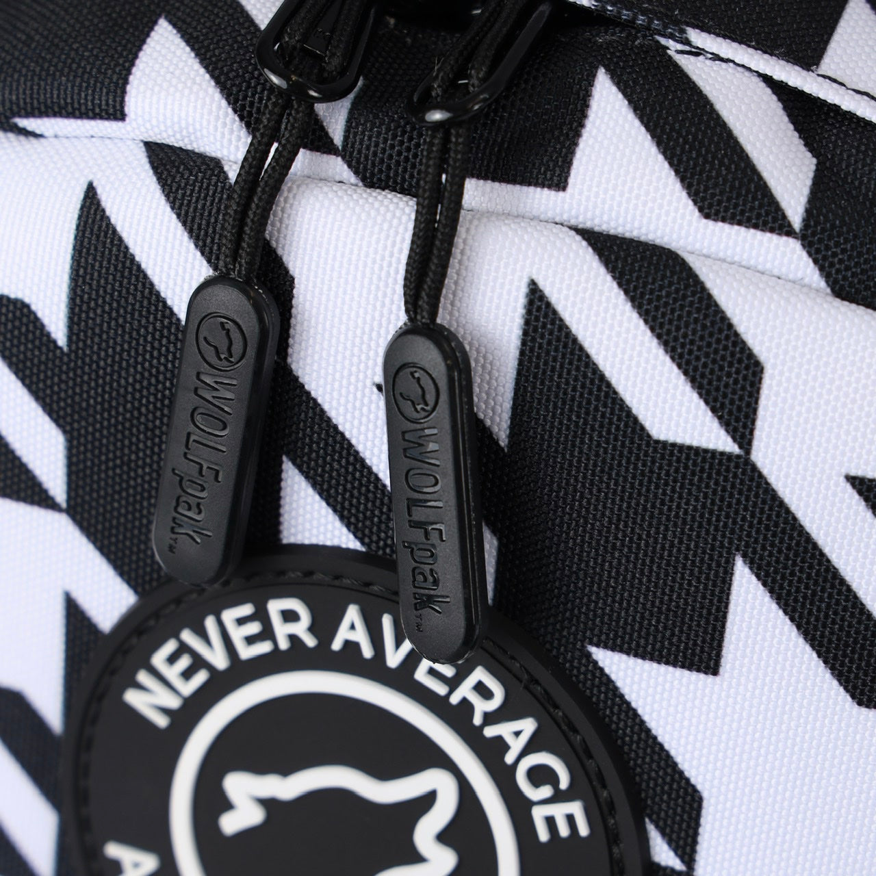 Sac à dos classique à motif pied-de-poule