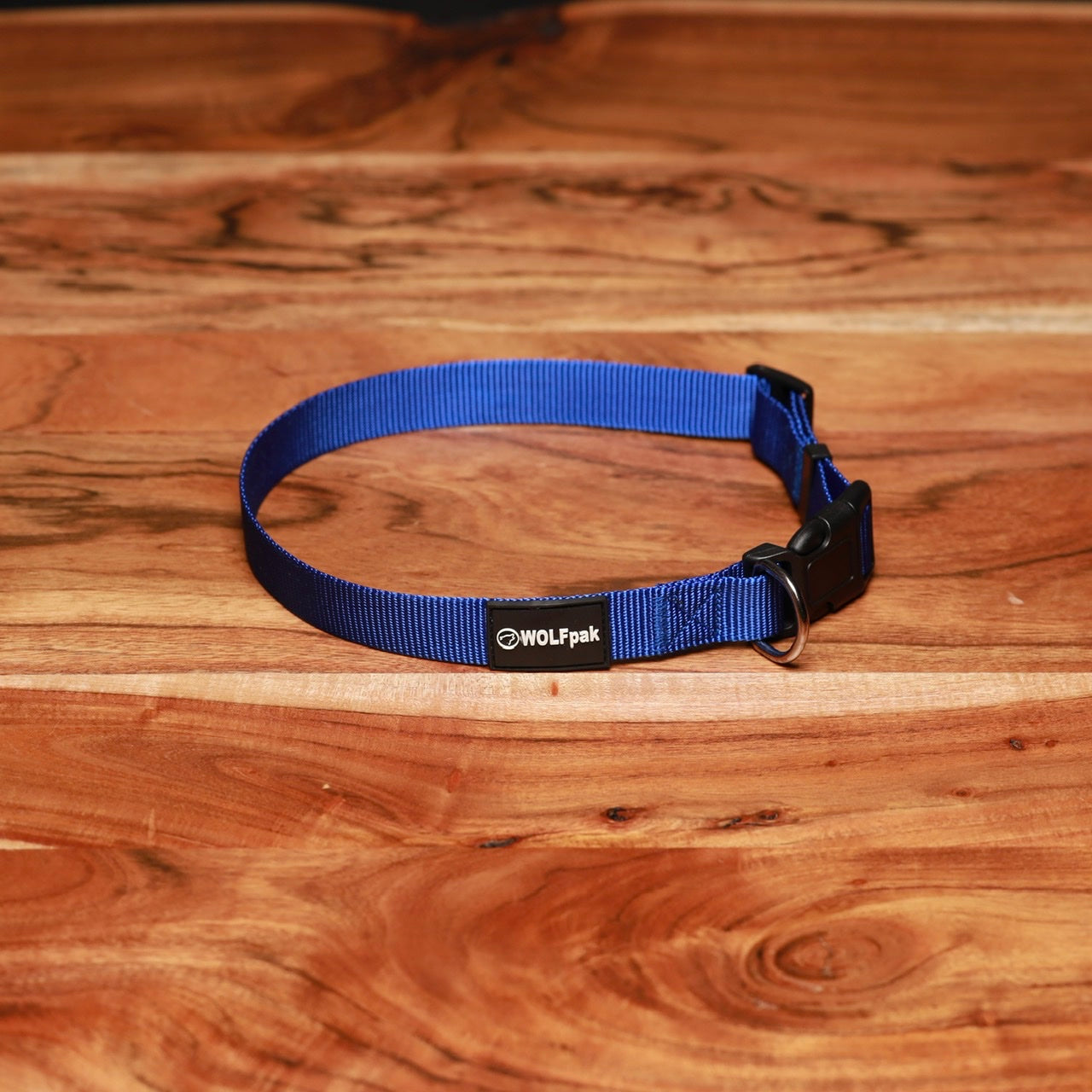 Adjustable Nylon Dog Collar Champion Blue