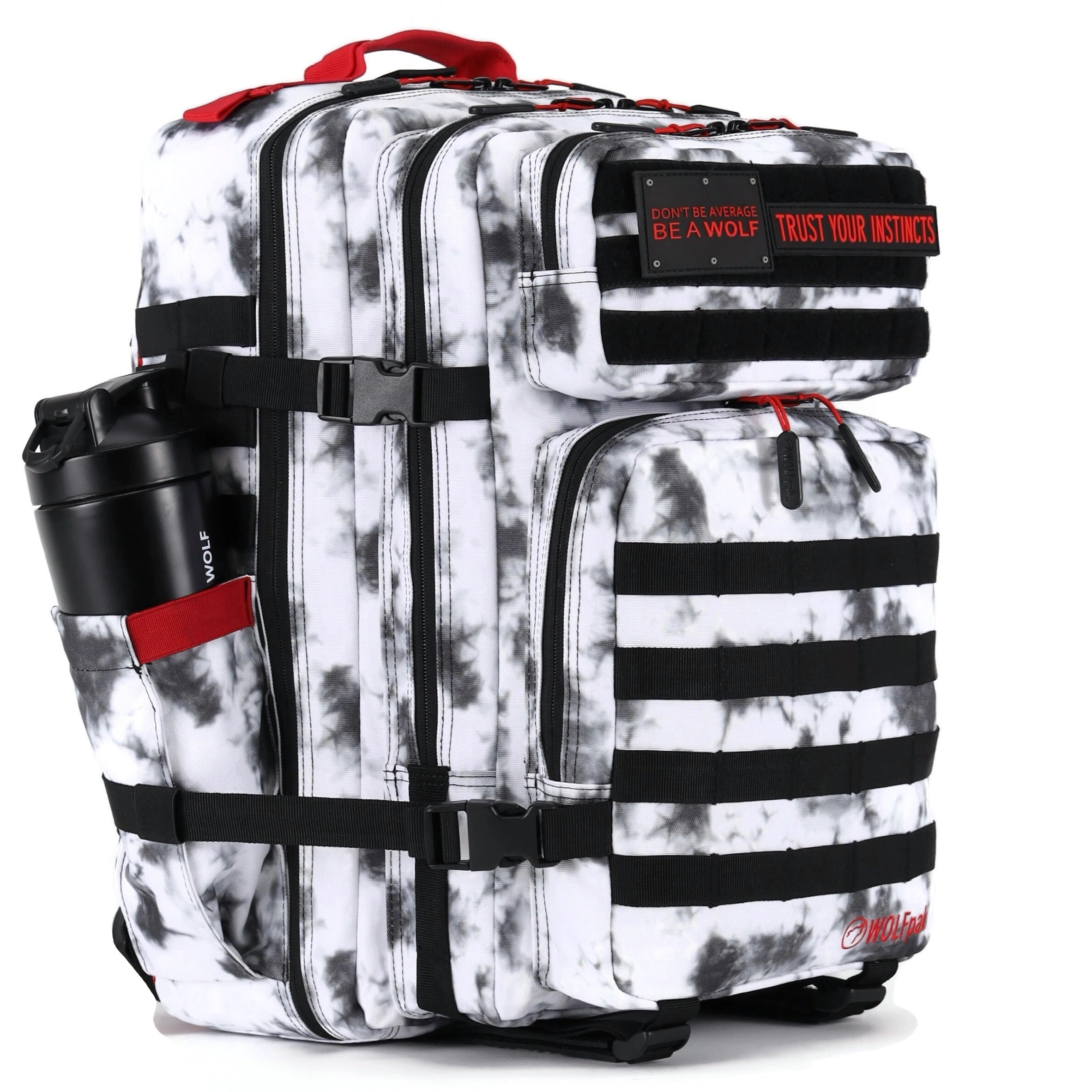 45L Backpack Timber Wolf Savage Red