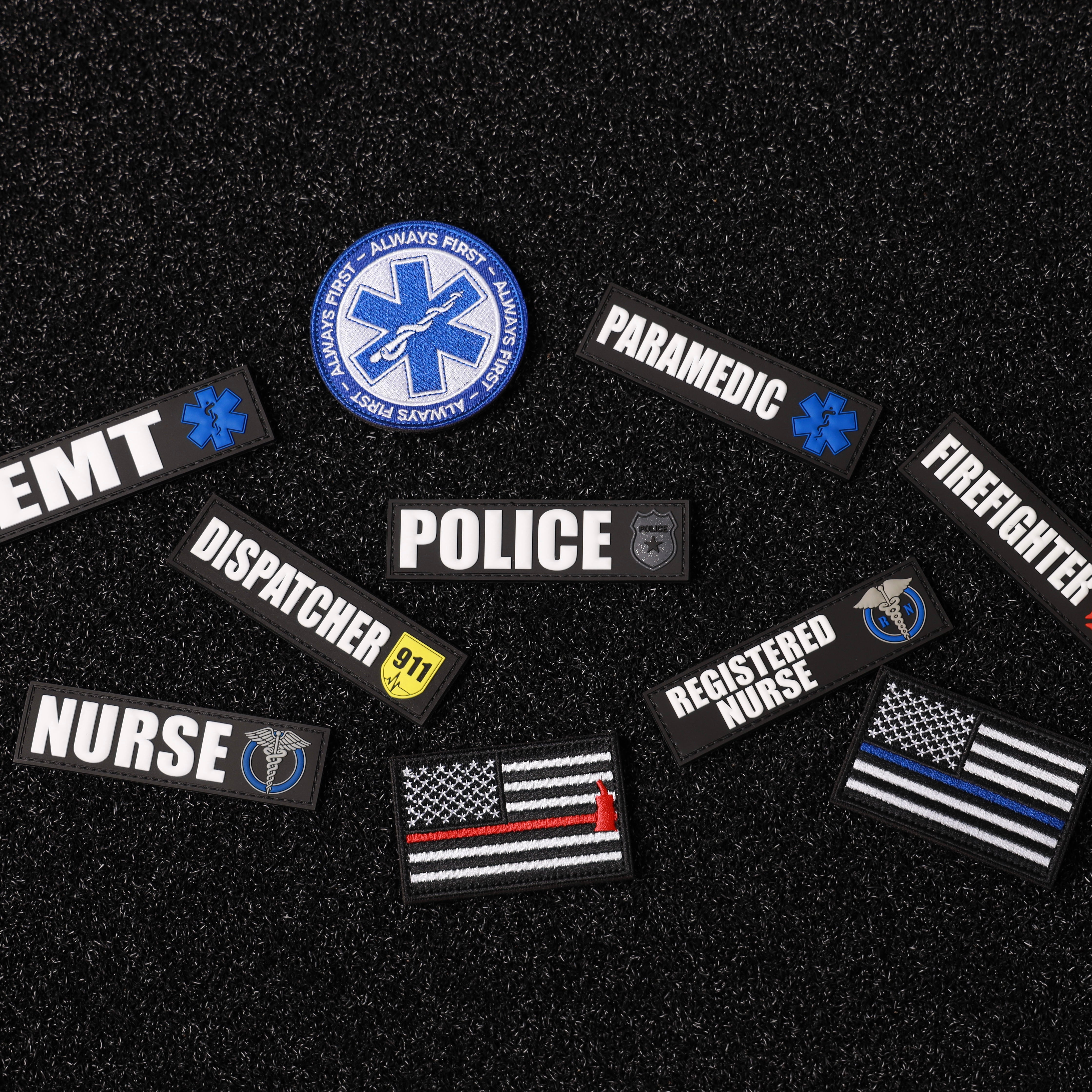 First Responder Patches Collection