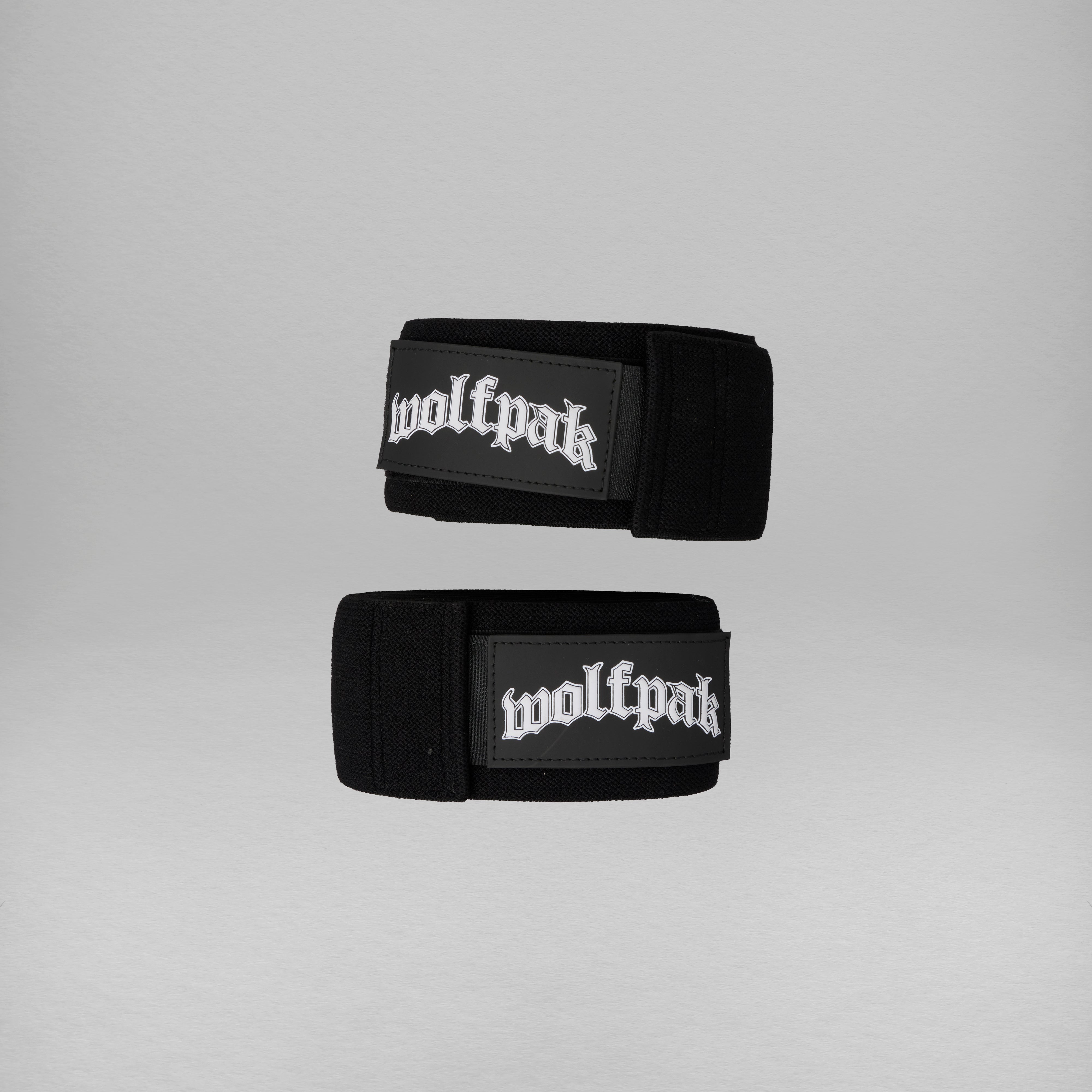 Deathwing Black 78"  Knee Wraps