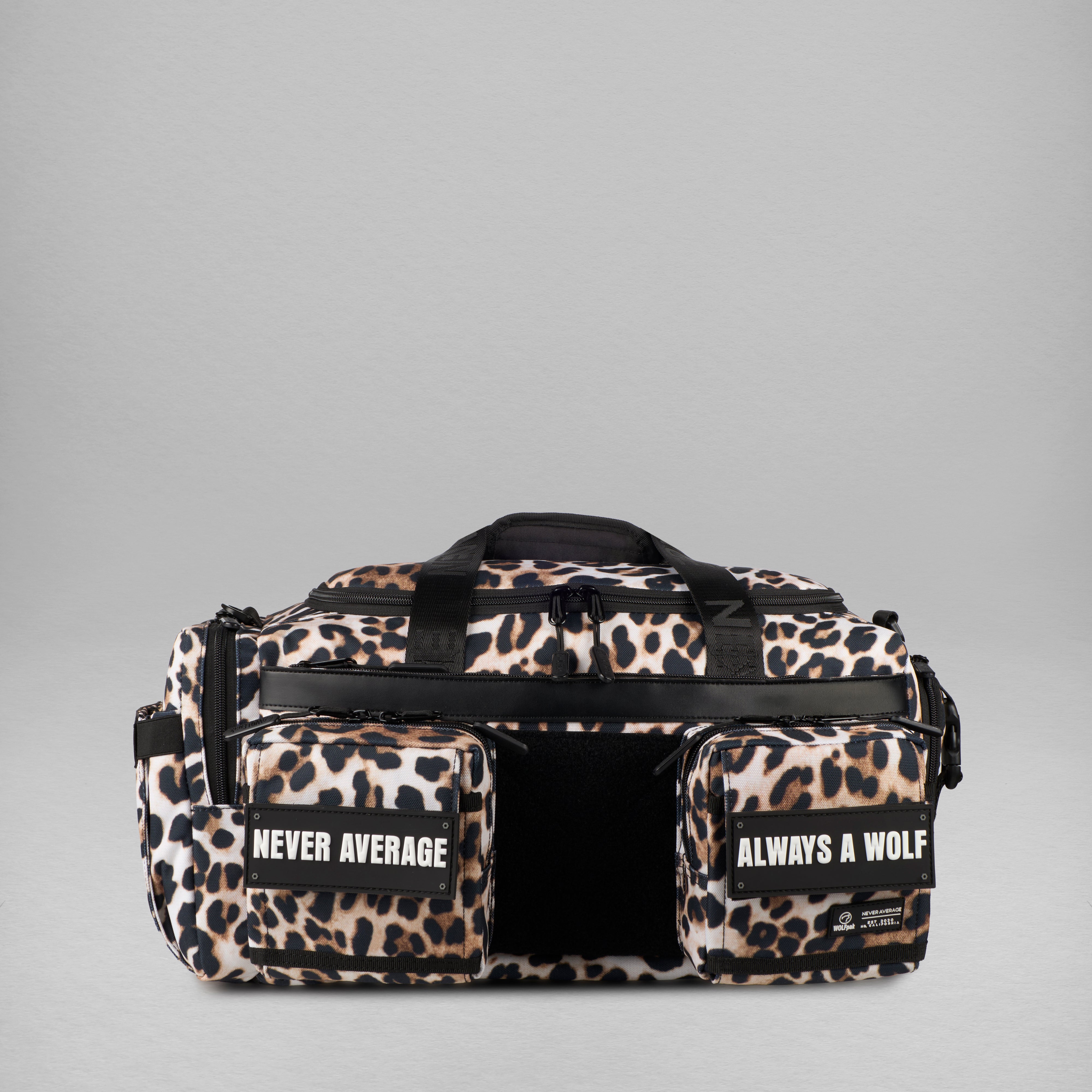 30L Perfect Duffle Bag Leopard