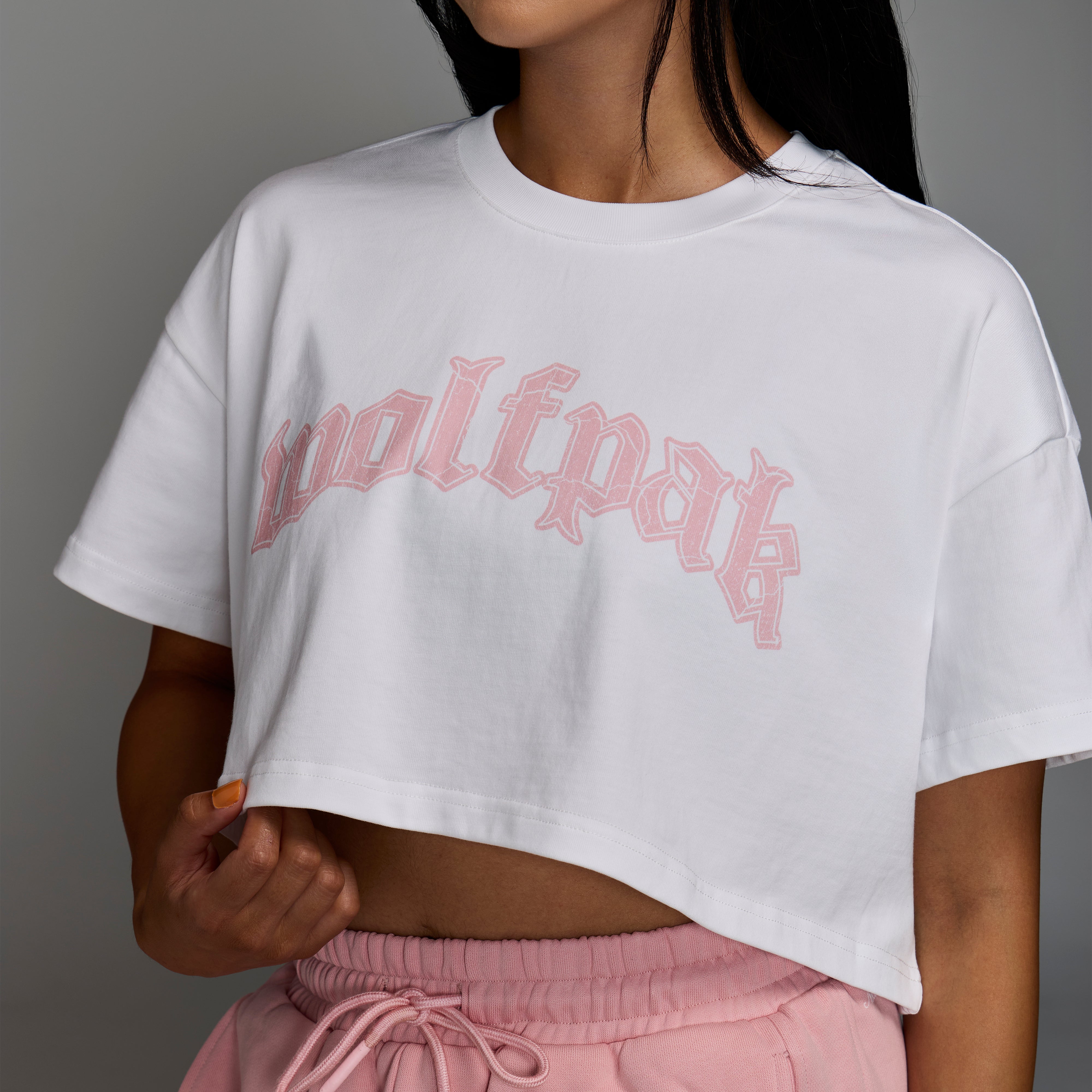 Deathwing Pink Cropped Tee