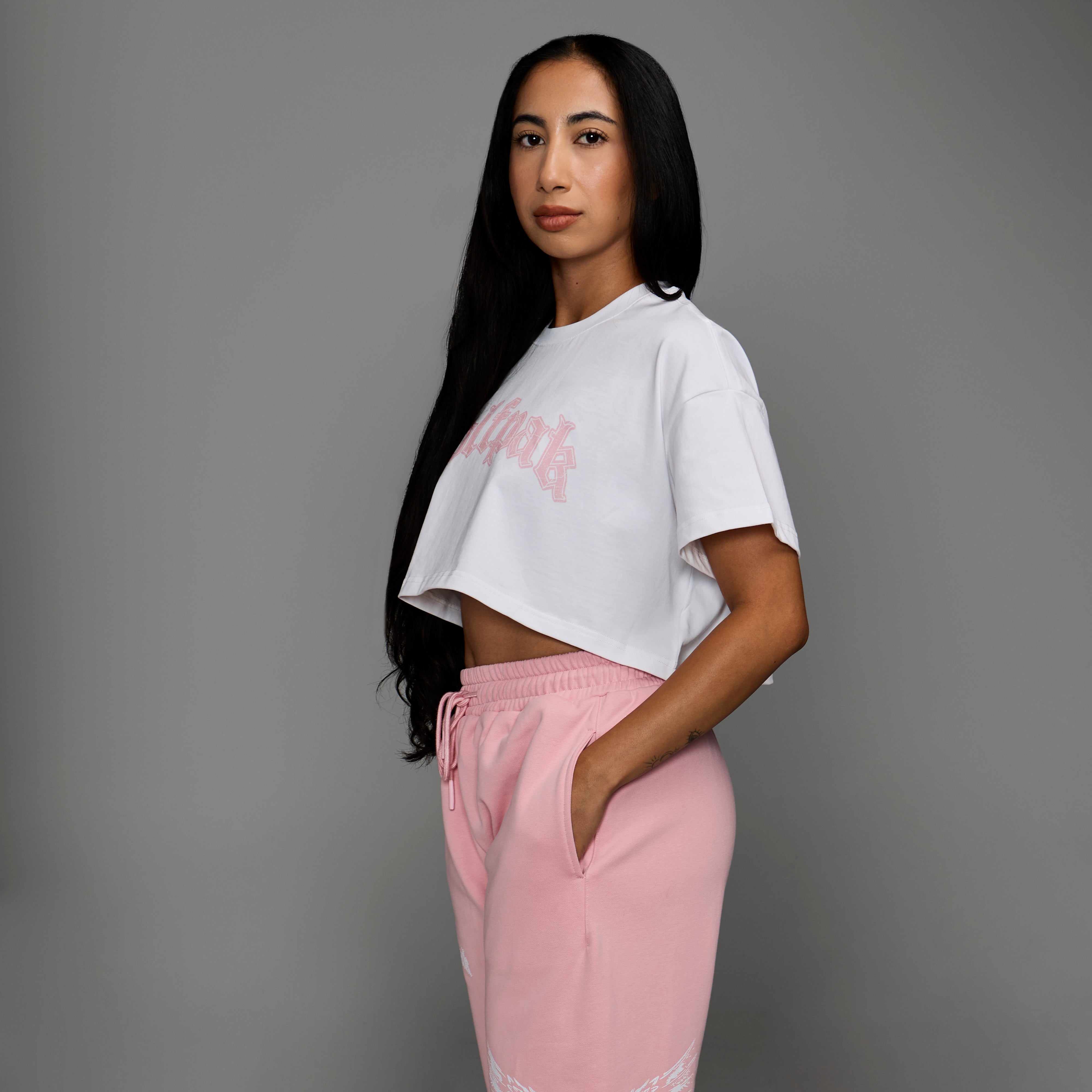 Deathwing Pink Cropped Tee