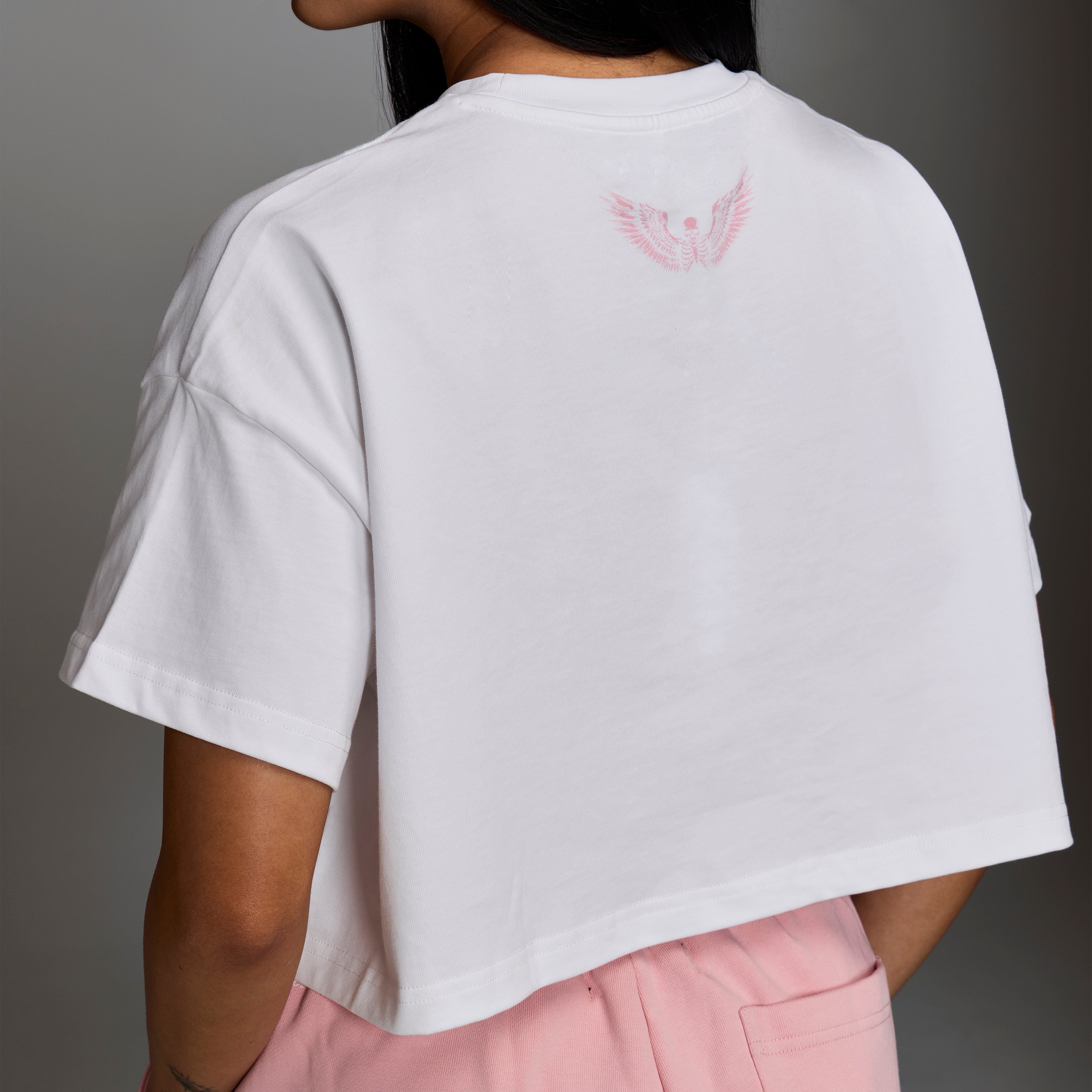 Deathwing Pink Cropped Tee