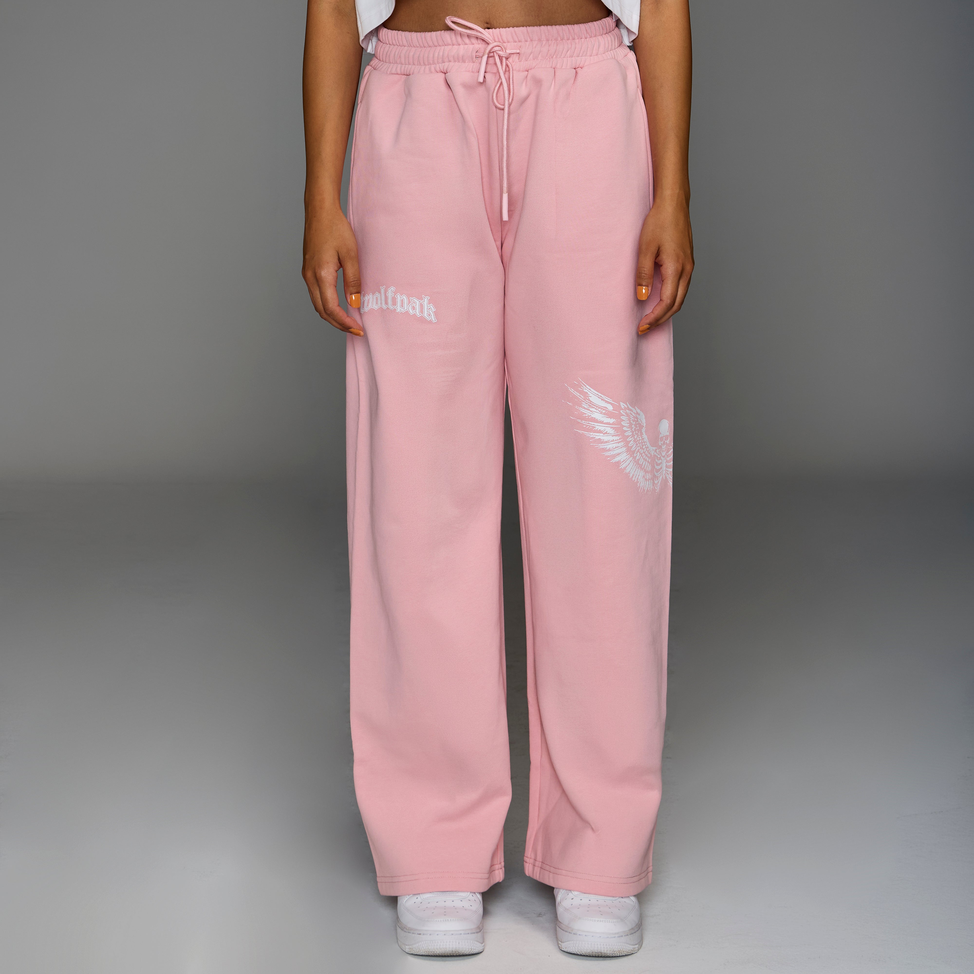 Deathwing Pink Wide Leg Sweat Pants