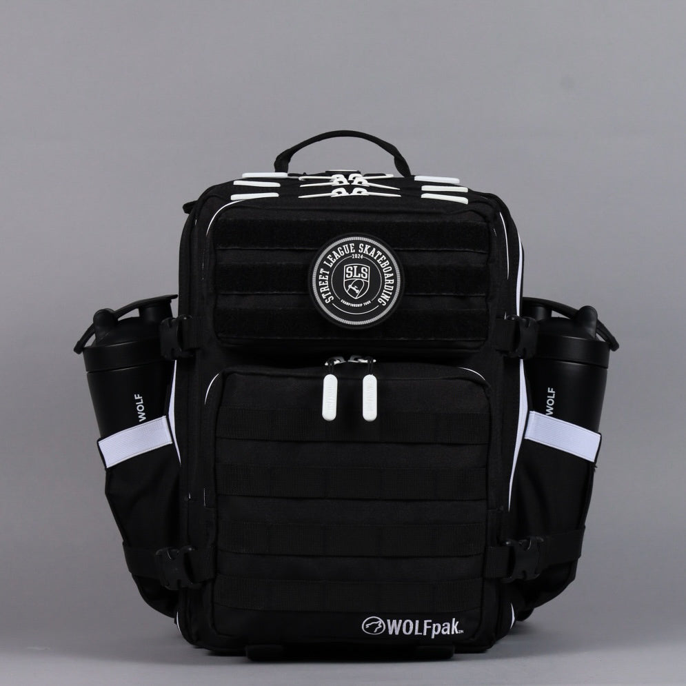 25L Backpack Black Street League Skateboarding SLS