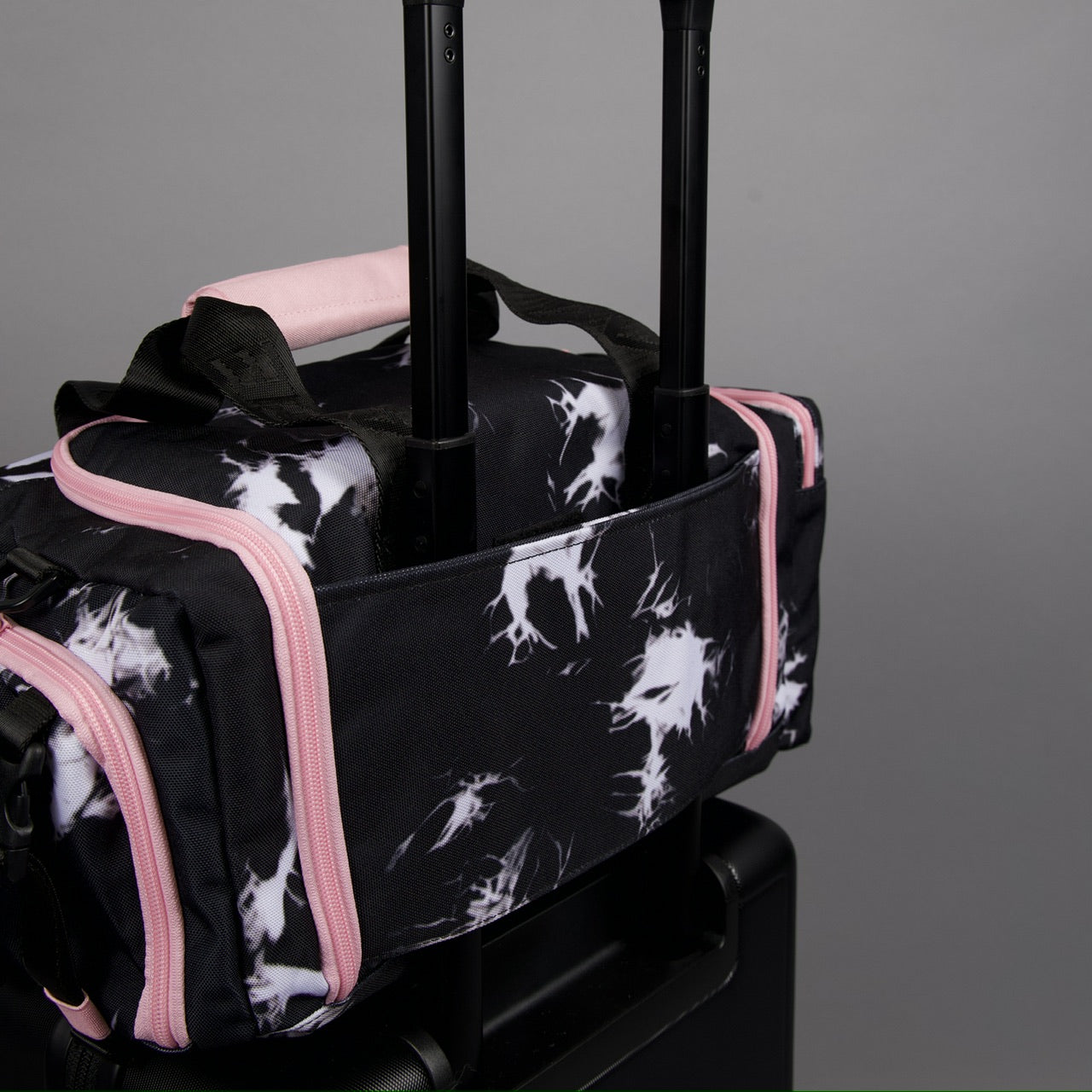 20L Mini Duffle Bag Black Lightning Knockout Pink