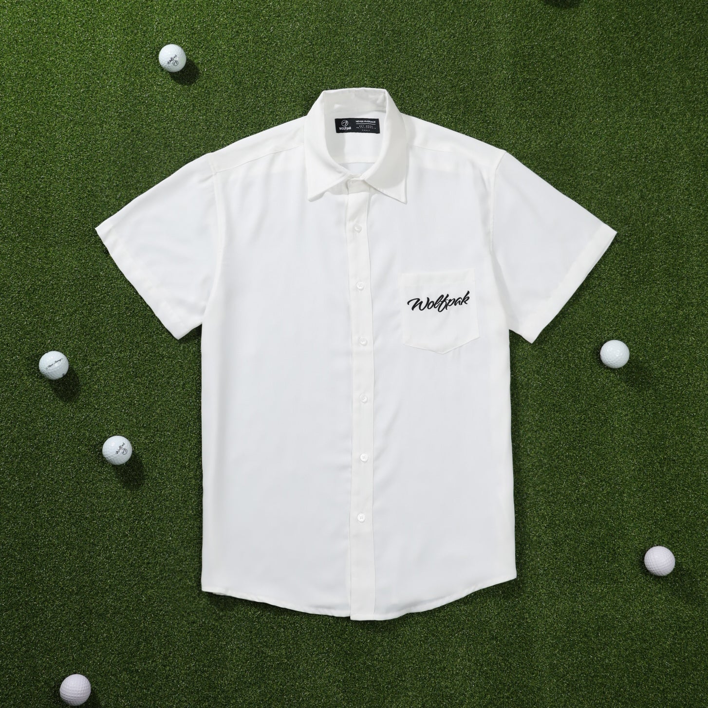 Arctic White Country Club Button Up